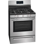  Frigidaire 30-inch Freestanding Gas Range FFGF3056TS IMAGE 2