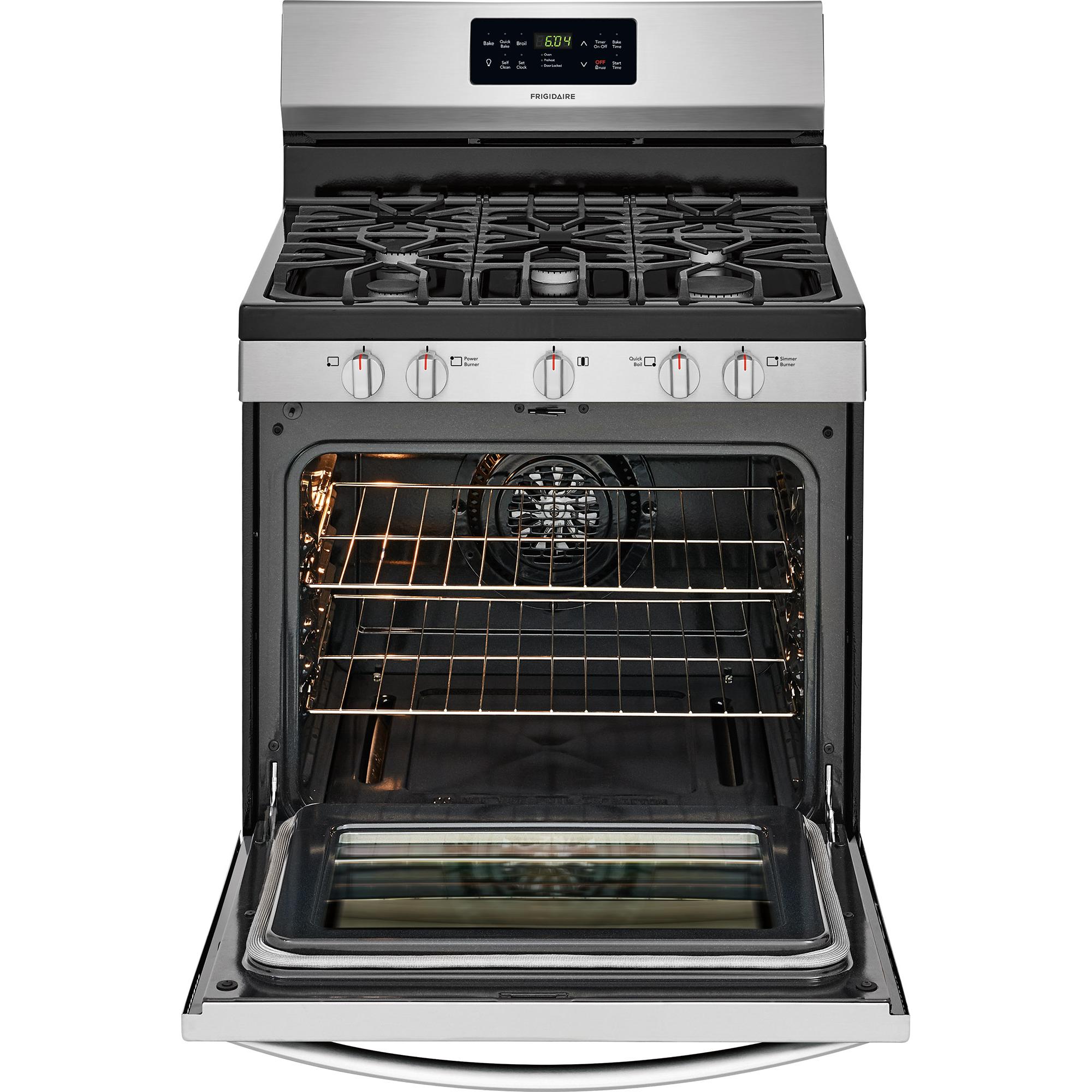  Frigidaire 30-inch Freestanding Gas Range FFGF3056TS IMAGE 4