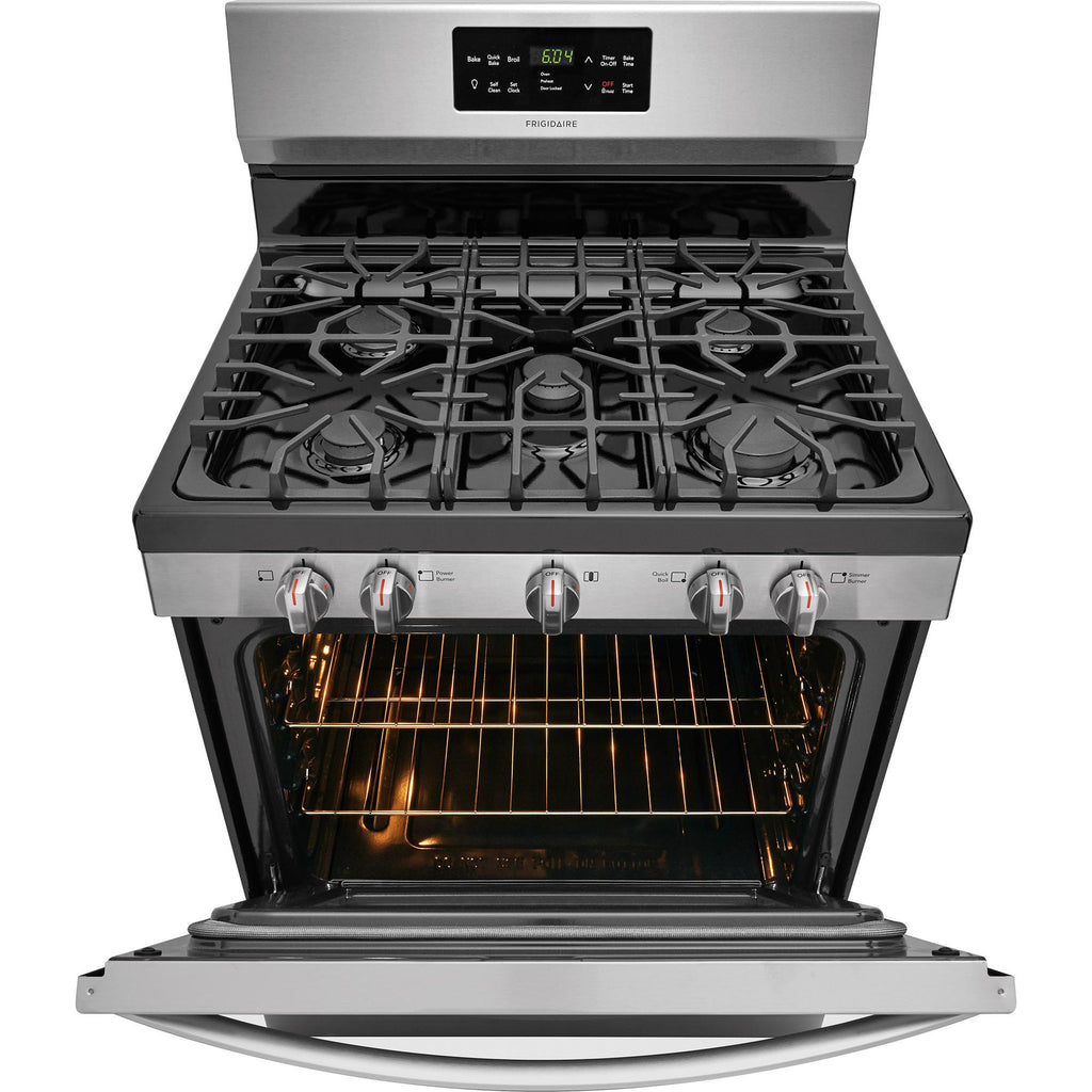  Frigidaire 30-inch Freestanding Gas Range FFGF3056TS IMAGE 5