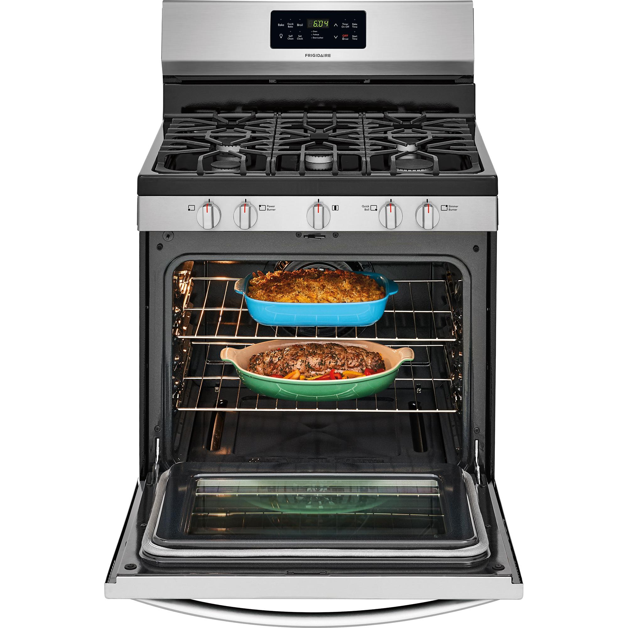  Frigidaire 30-inch Freestanding Gas Range FFGF3056TS IMAGE 6