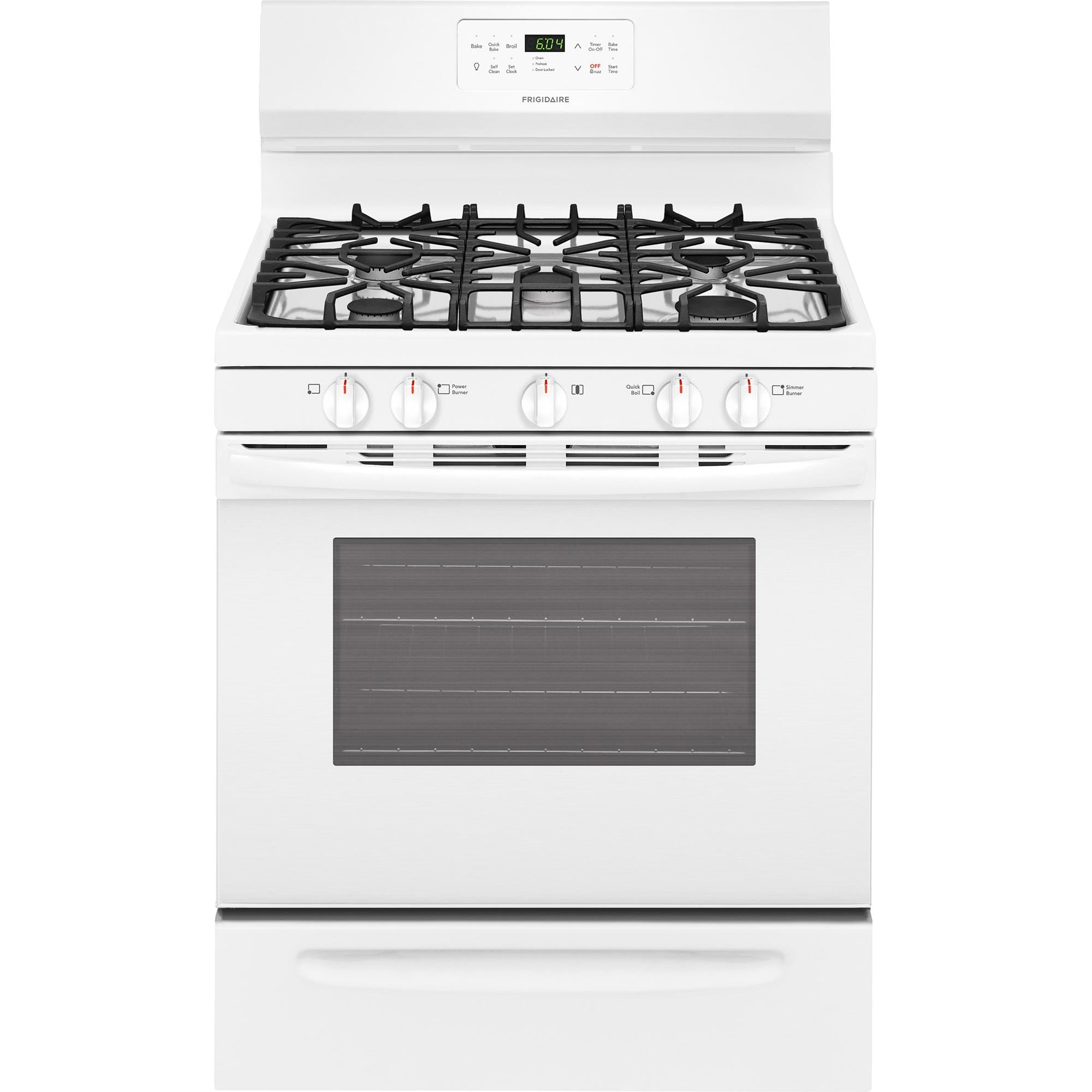  Frigidaire 30-inch Freestanding Gas Range FFGF3056TW IMAGE 1