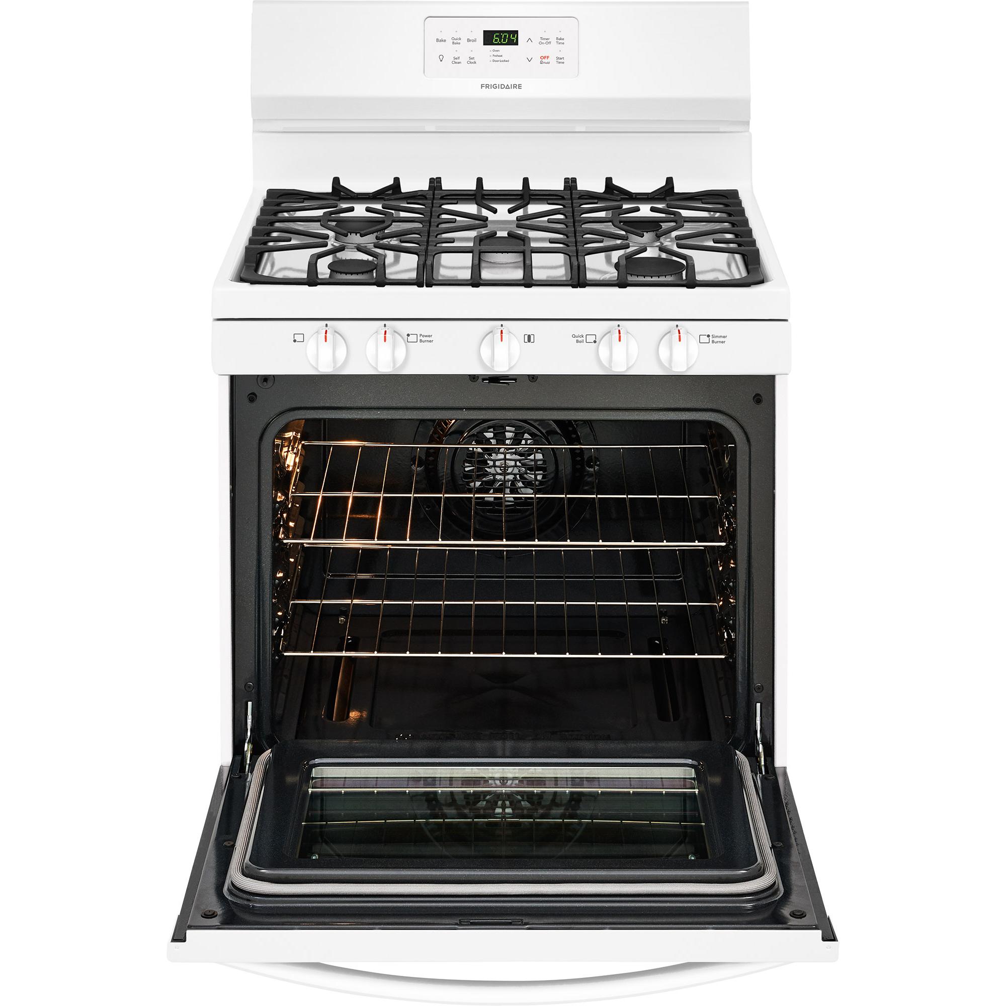  Frigidaire 30-inch Freestanding Gas Range FFGF3056TW IMAGE 4