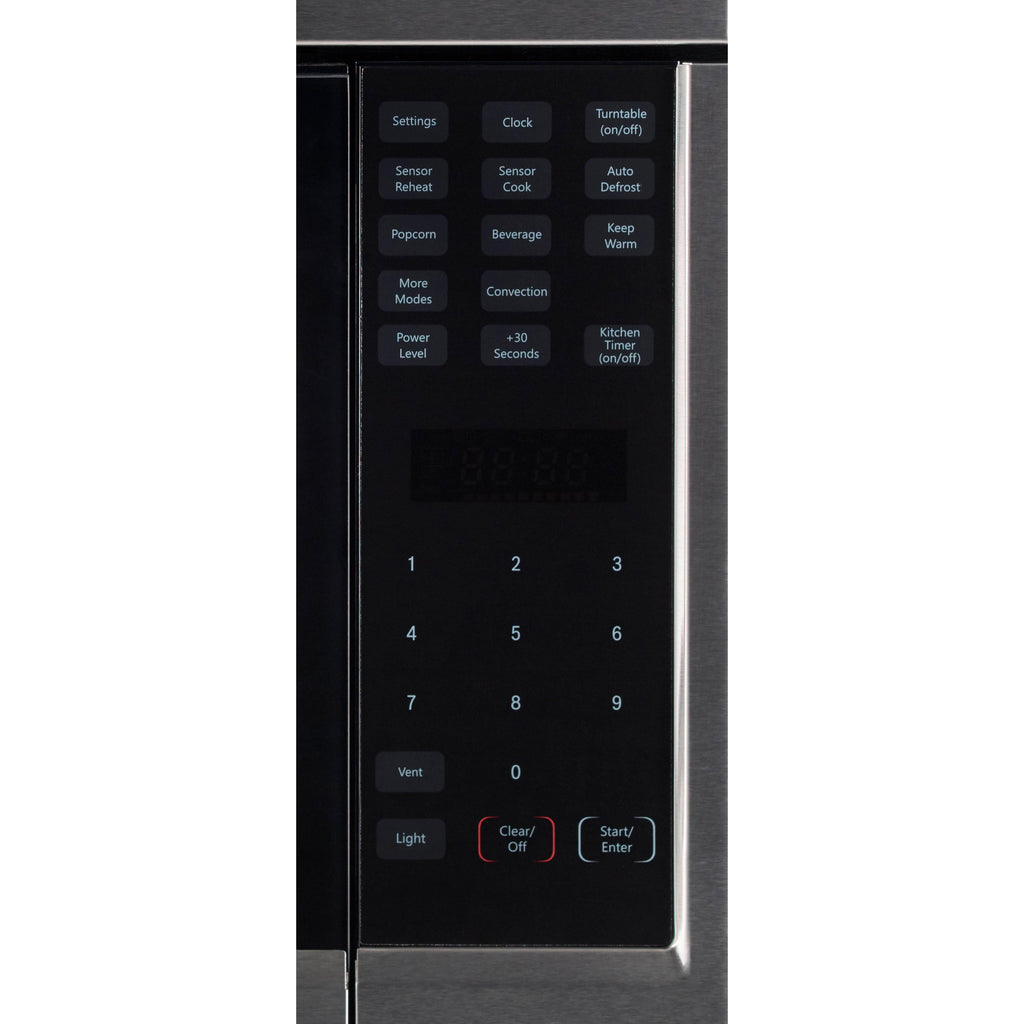  GE Profile 30-inch, 1.8 cu. ft. Over-the-Range Microwave Oven with Convection Technology PVM1899SJC IMAGE 3