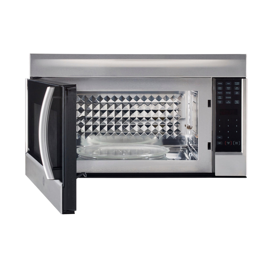  GE Profile 30-inch, 1.8 cu. ft. Over-the-Range Microwave Oven with Convection Technology PVM1899SJC IMAGE 4