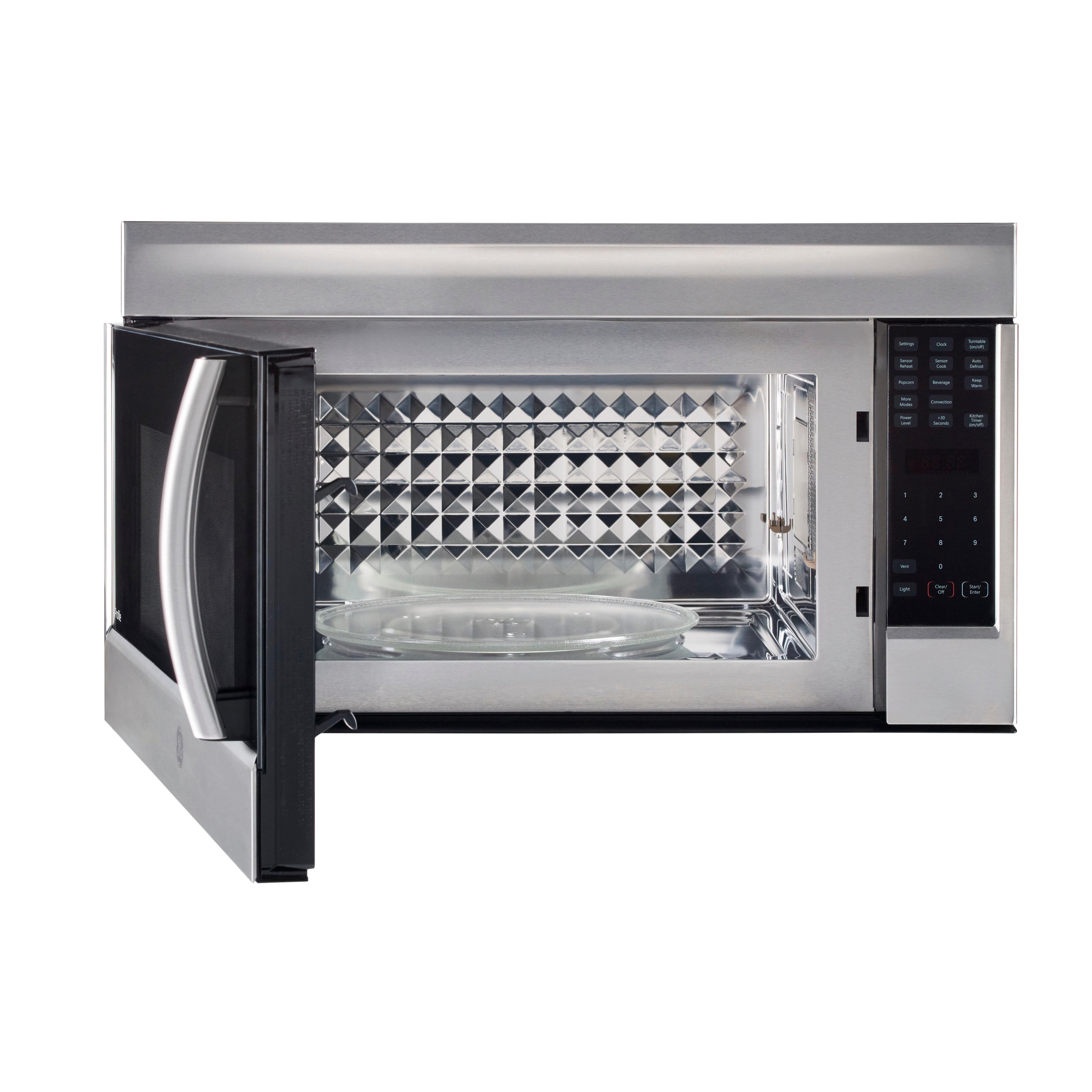  GE Profile 30-inch, 1.8 cu. ft. Over-the-Range Microwave Oven with Convection Technology PVM1899SJC IMAGE 4