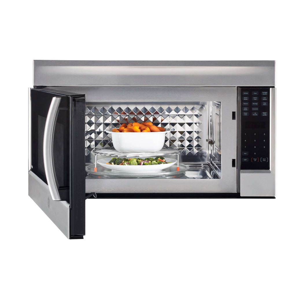 GE Profile 30-inch, 1.8 cu. ft. Over-the-Range Microwave Oven with Convection Technology PVM1899SJC IMAGE 5