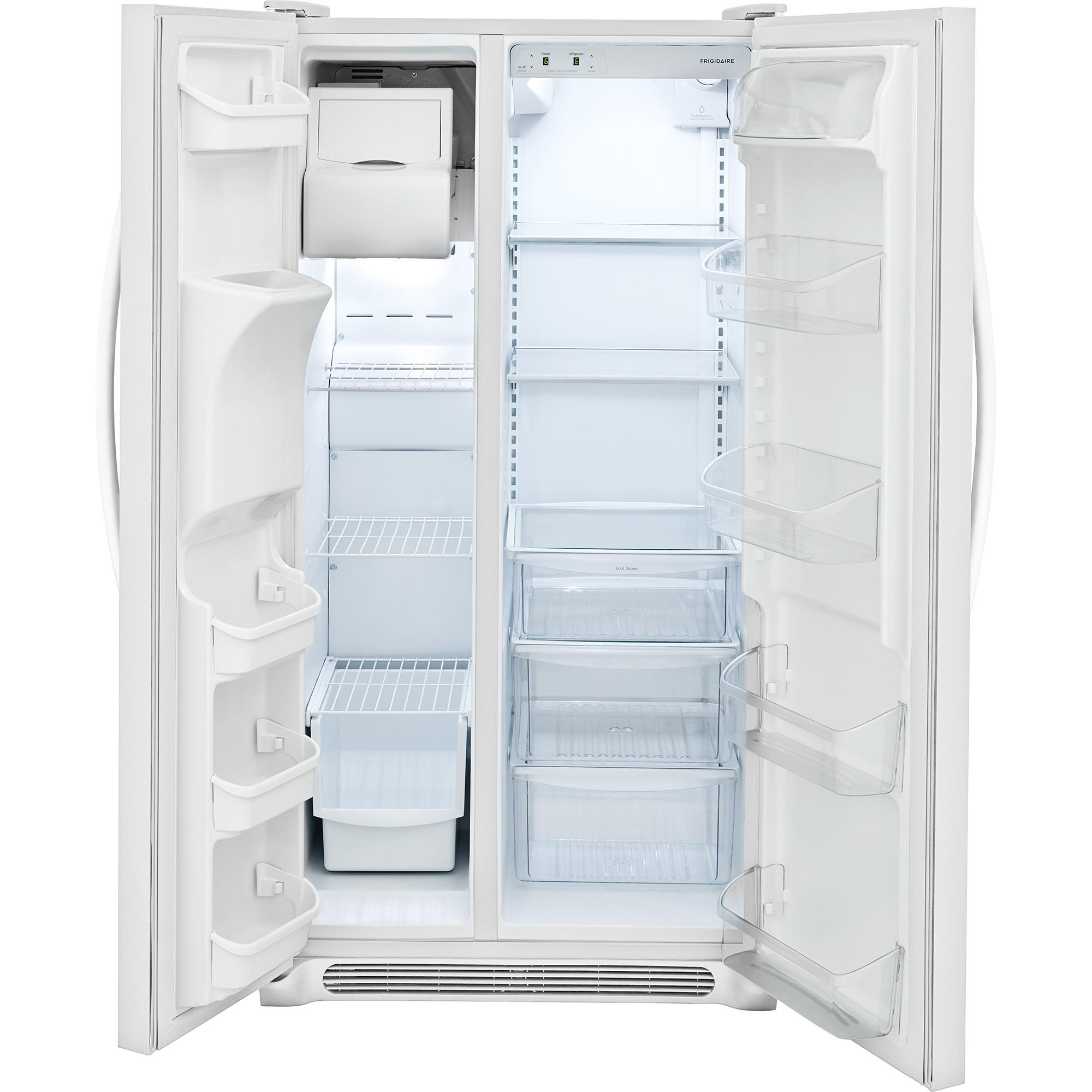  Frigidaire 33-inch, 22.1 cu.ft. Freestanding Side-by-Side Refrigerator with Ready-Select® Controls FFSS2315TP IMAGE 4