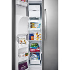  Frigidaire 33-inch, 22.1 cu.ft. Freestanding Side-by-Side Refrigerator with Ready-Select® Controls FFSS2315TS IMAGE 7