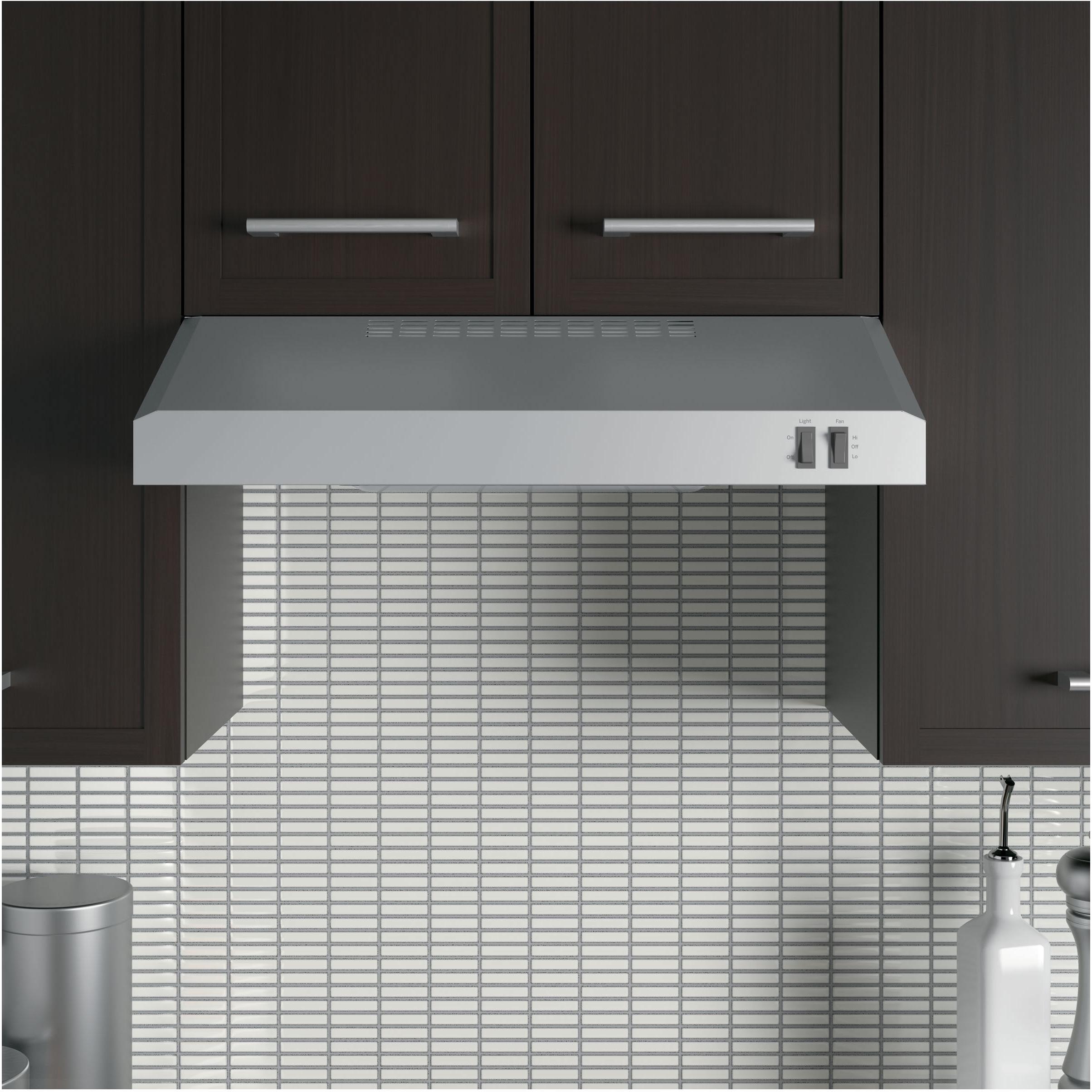  GE 24-inch Under Cabinet Range Hood with 2 Speeds JVX3240SJSSC IMAGE 4