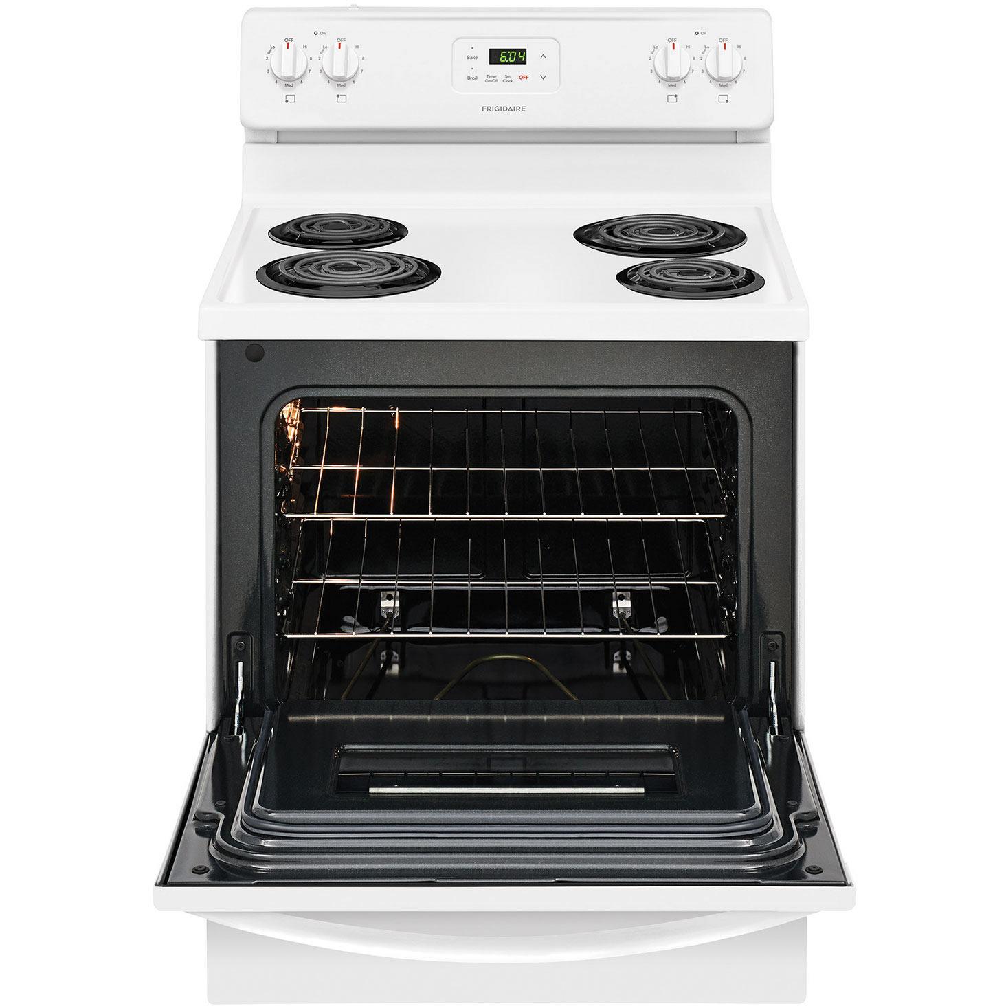  Frigidaire 30-inch Freestanding Electric Range CFEF3012TW IMAGE 4