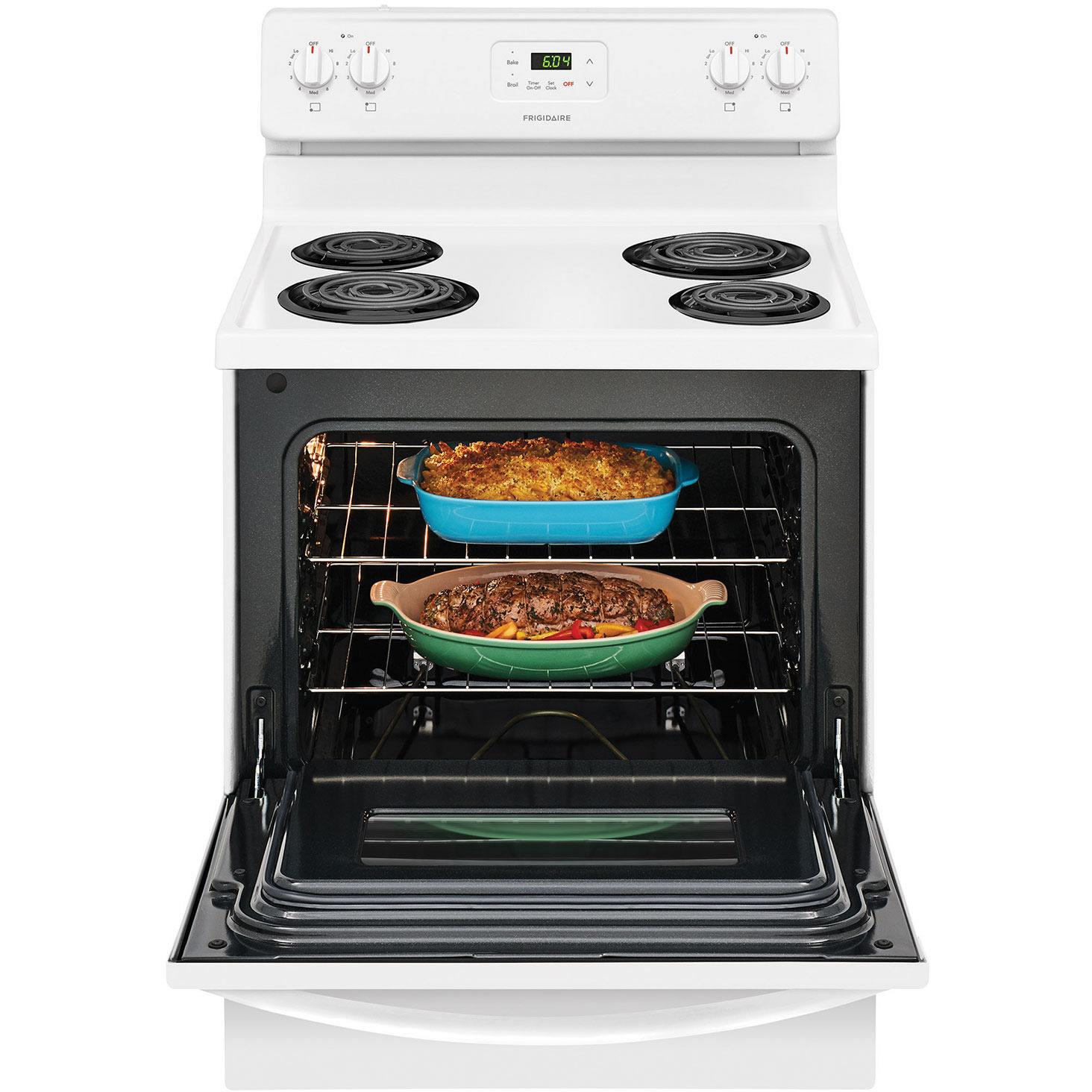  Frigidaire 30-inch Freestanding Electric Range CFEF3012TW IMAGE 5