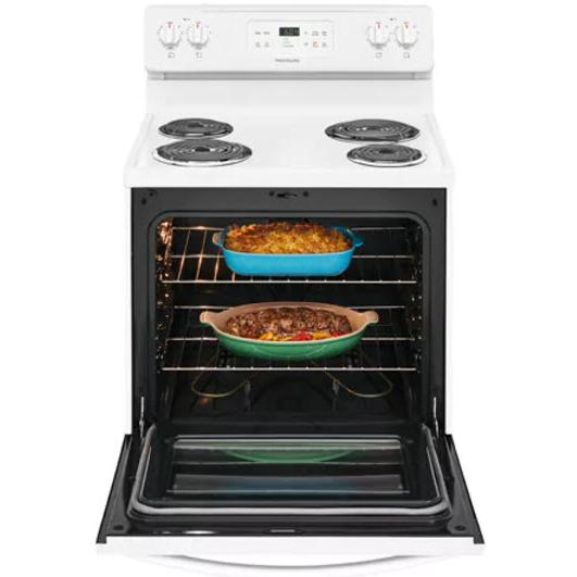  Frigidaire 30-inch Freestanding Electric Range CFEF3016TW IMAGE 3