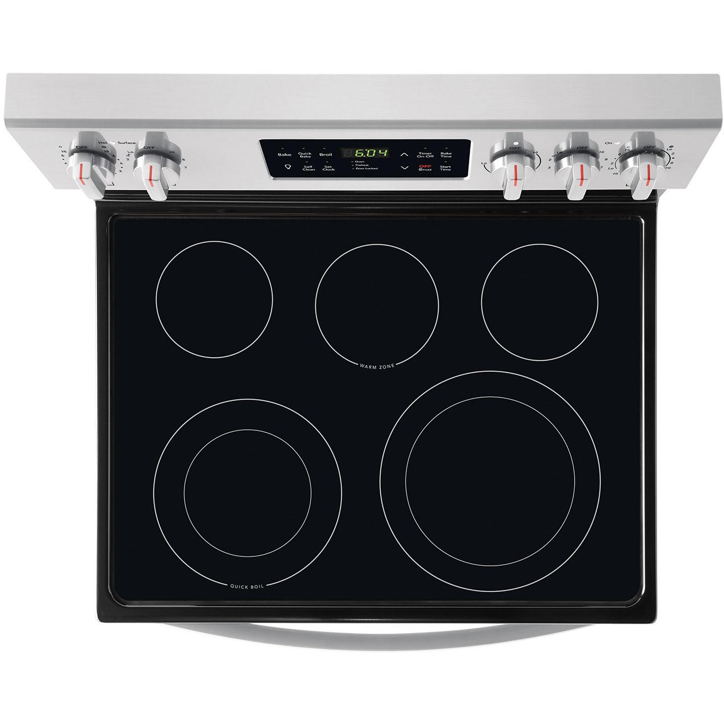  Frigidaire 30-inch Freestanding Electric Range CFEF3056TS IMAGE 3