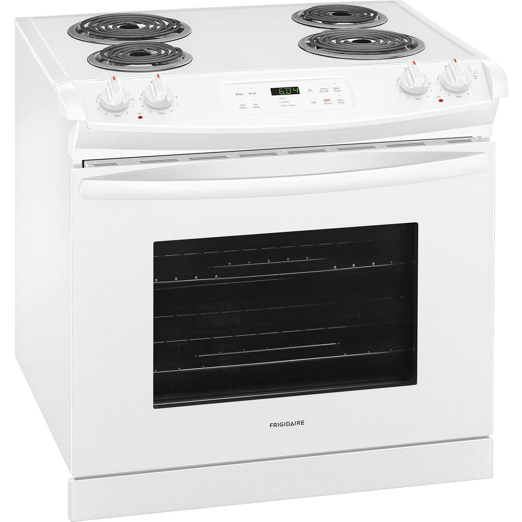  Frigidaire 30-inch Drop-In Electric Range FFED3016TW IMAGE 2