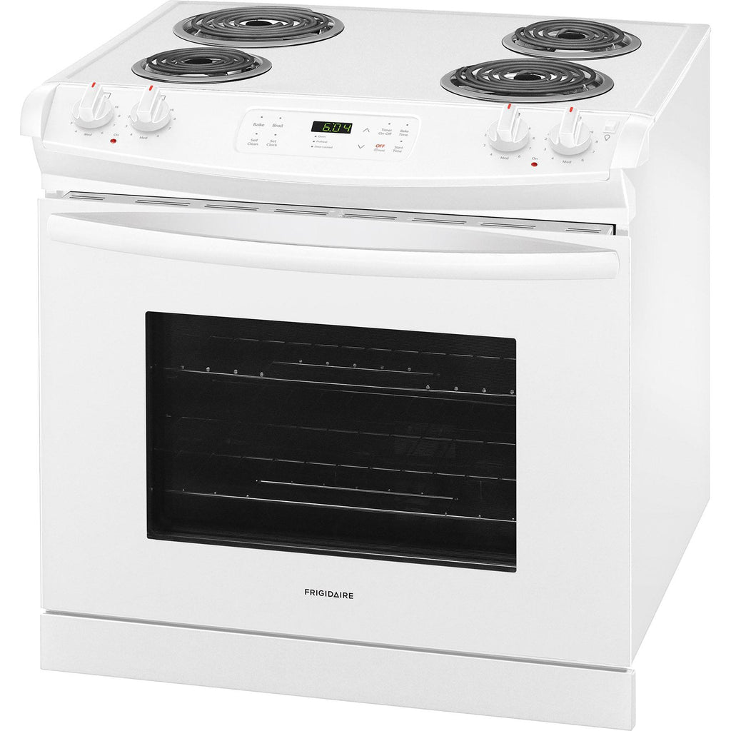  Frigidaire 30-inch Drop-In Electric Range FFED3016TW IMAGE 3