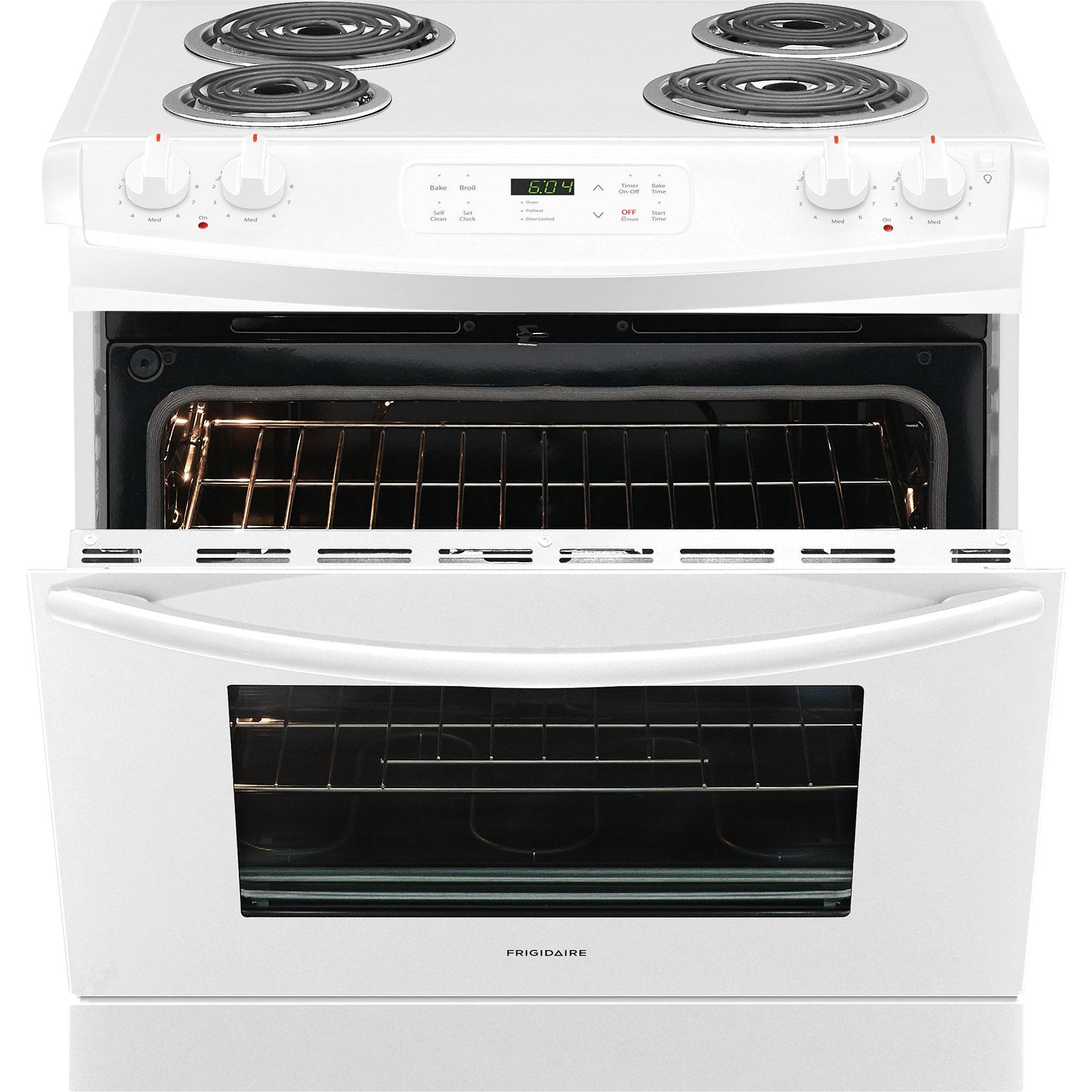  Frigidaire 30-inch Drop-In Electric Range FFED3016TW IMAGE 5