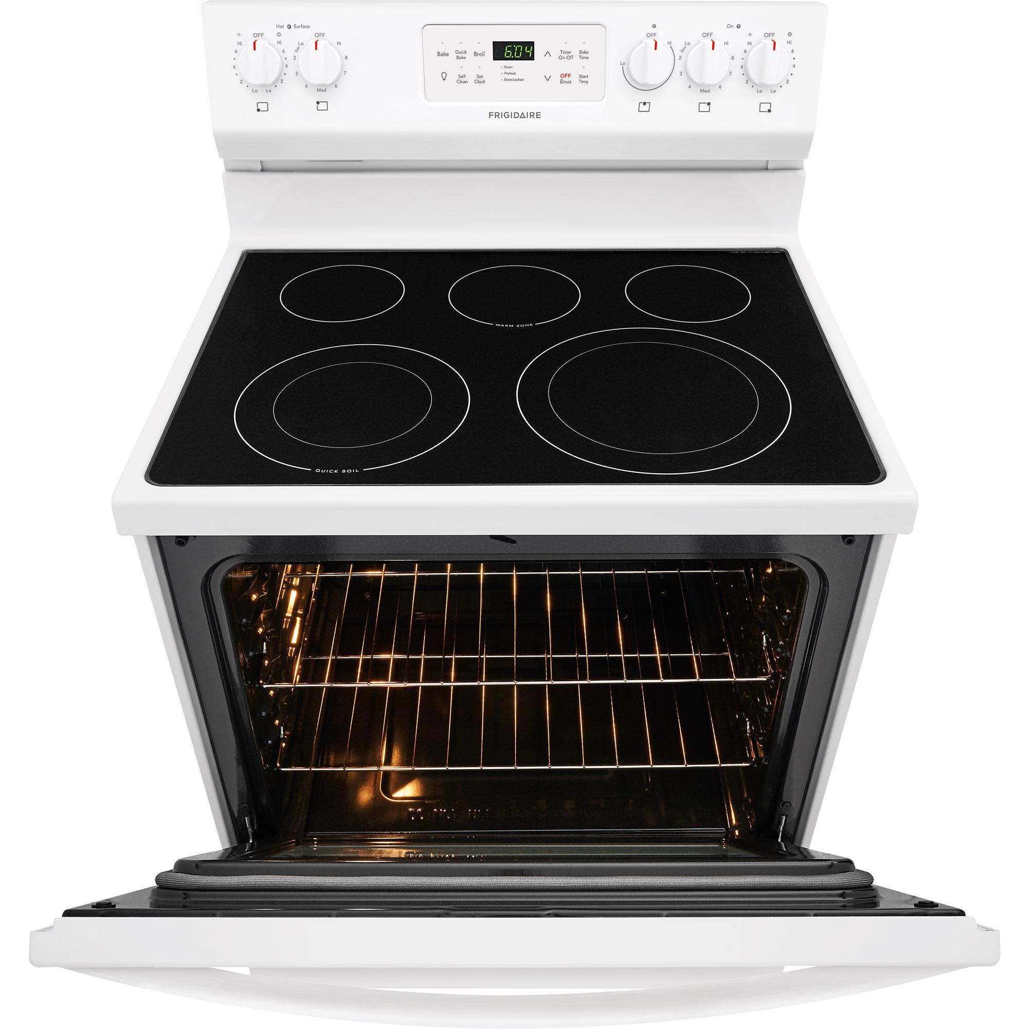  Frigidaire 30-inch Freestanding Electric Range CFEF3056TW IMAGE 5