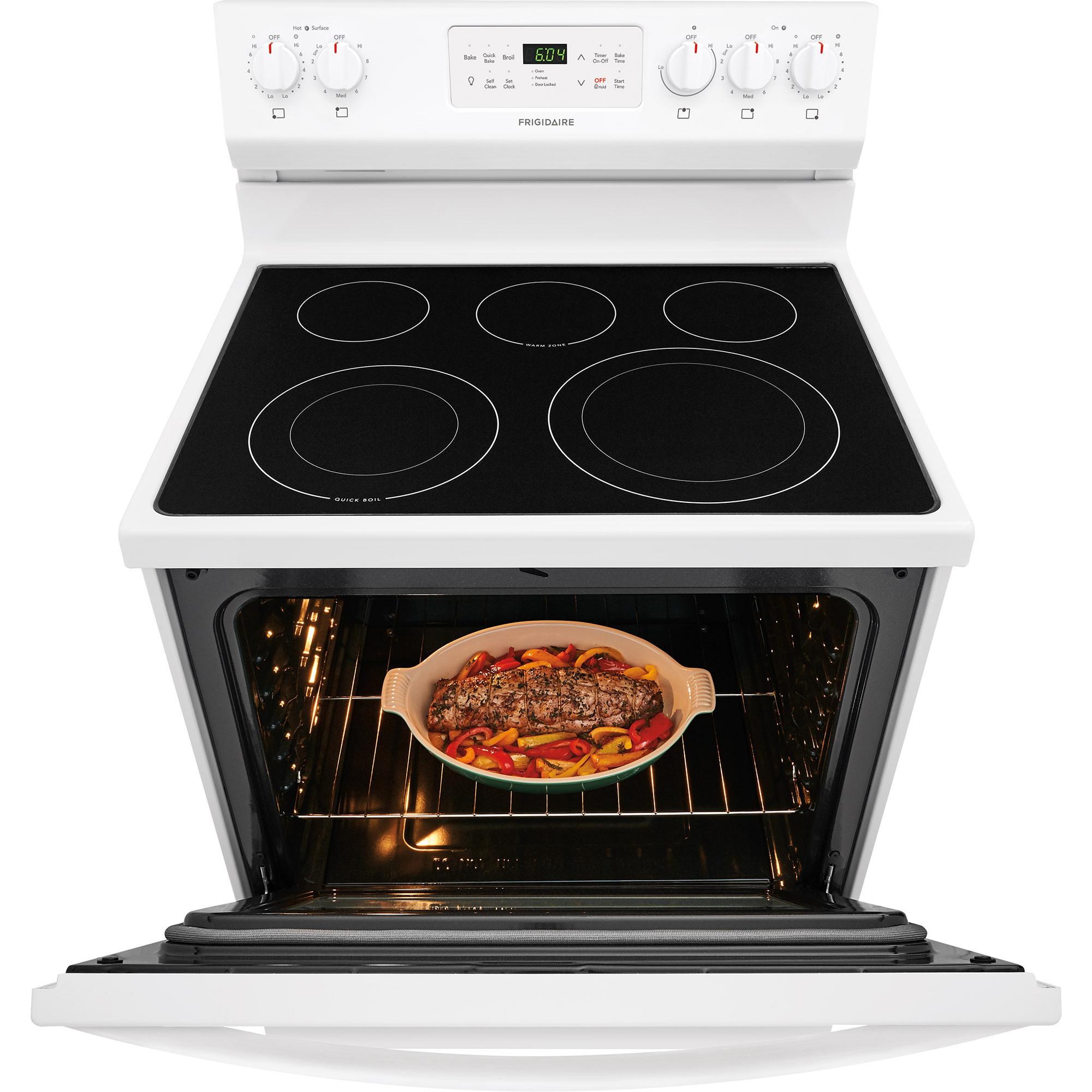  Frigidaire 30-inch Freestanding Electric Range CFEF3056TW IMAGE 7