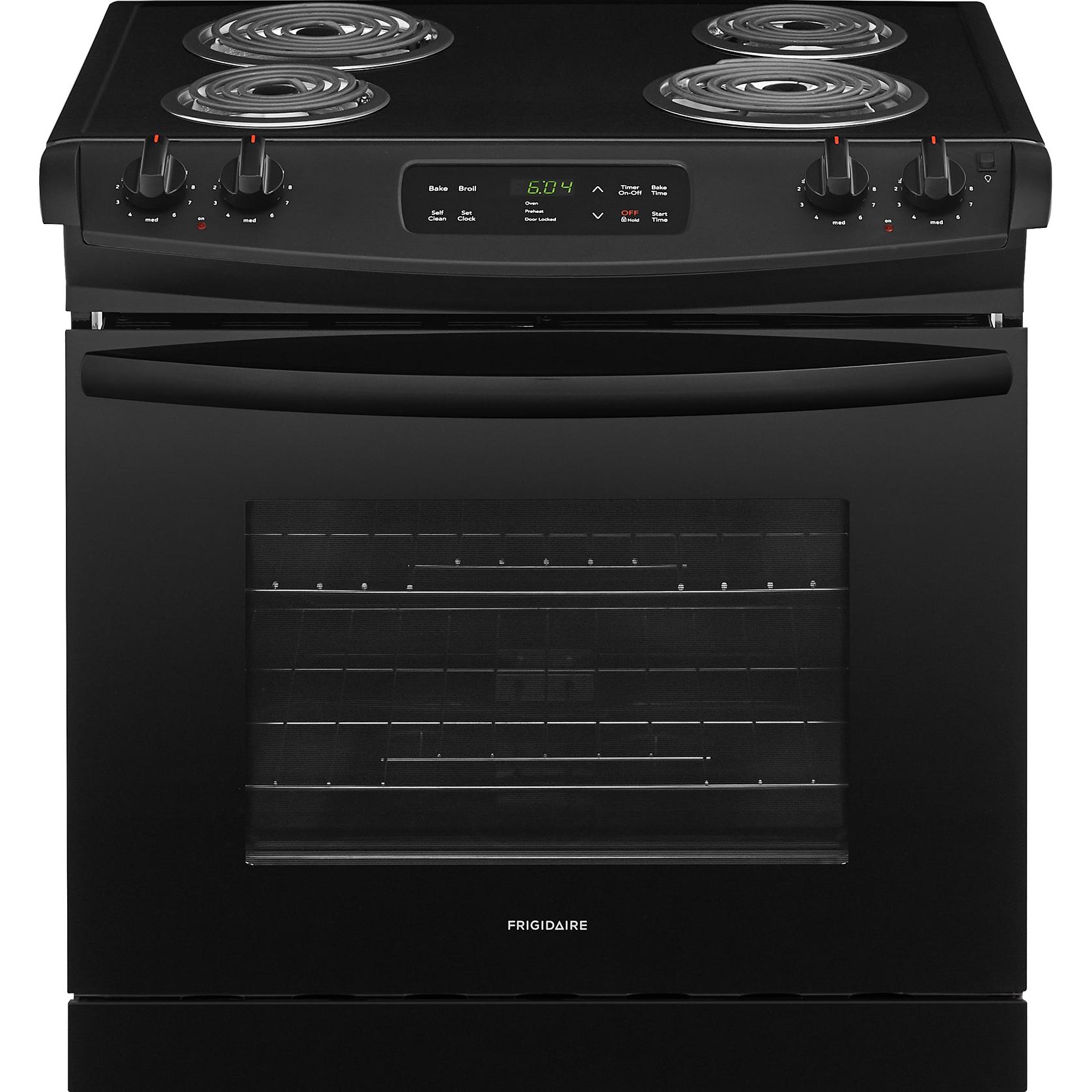  Frigidaire 30-inch Drop-In Electric Range FFED3016TB IMAGE 1