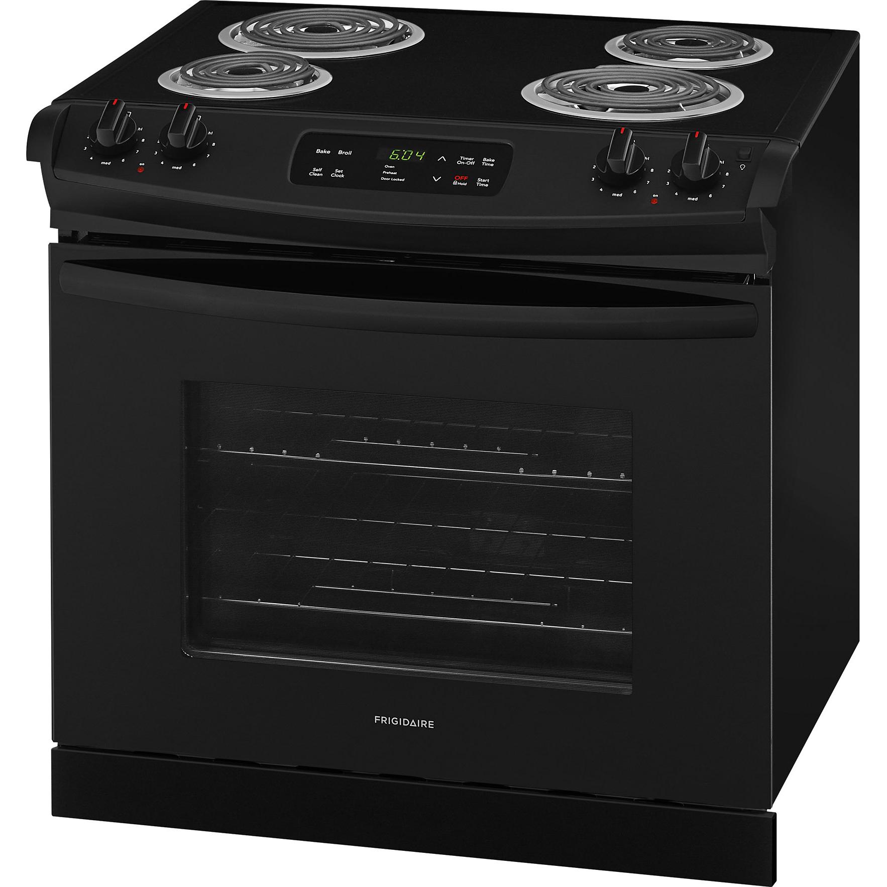  Frigidaire 30-inch Drop-In Electric Range FFED3016TB IMAGE 3