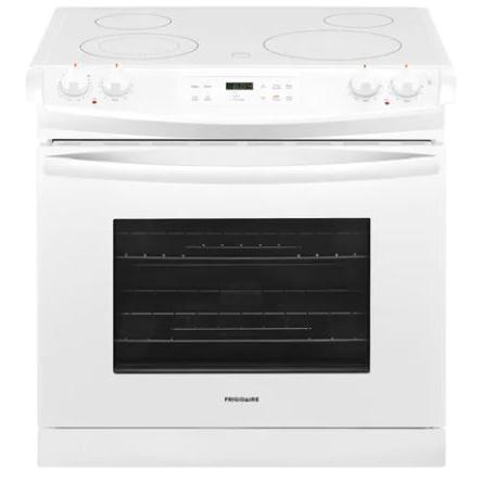  Frigidaire 30-inch Drop-In Electric Range FFED3026TW IMAGE 1