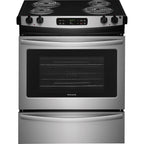  Frigidaire 30-inch Slide-In Electric Range FFES3016TS IMAGE 1