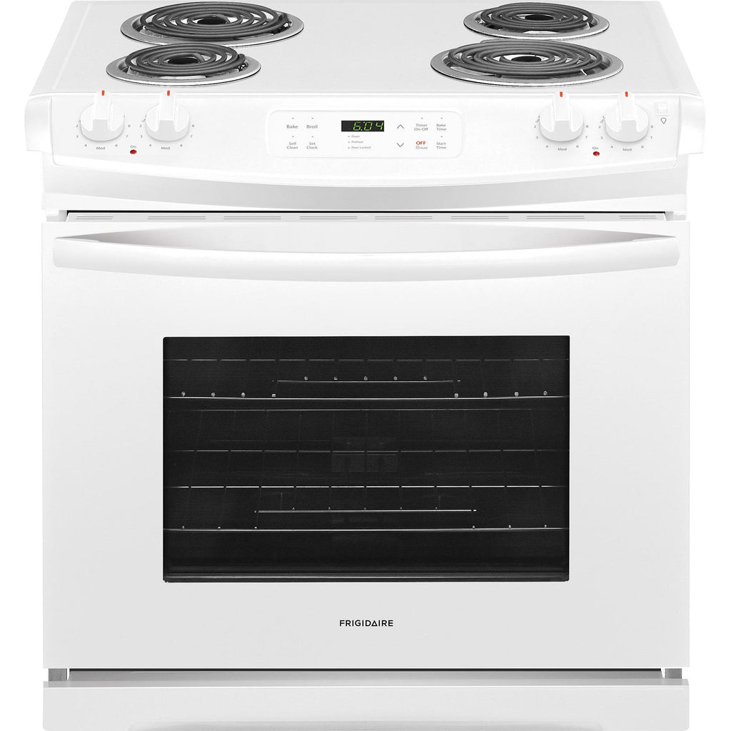  Frigidaire 30-inch Slide-In Electric Range FFES3016TW IMAGE 1
