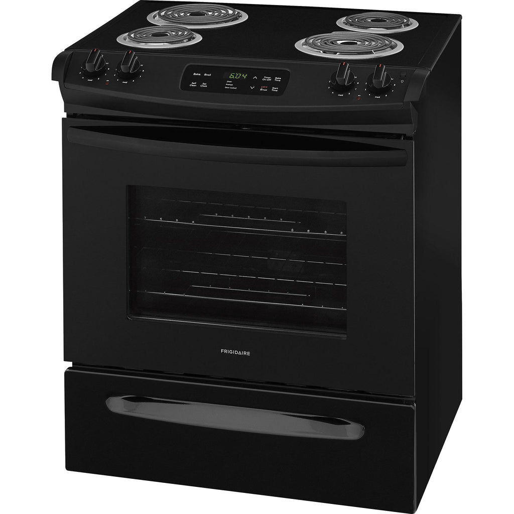  Frigidaire 30-inch Slide-In Electric Range FFES3016TB IMAGE 2