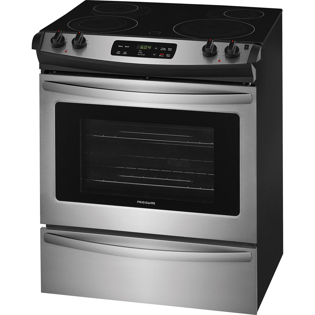  Frigidaire 30-inch Slide-In Electric range FFES3026TS IMAGE 2