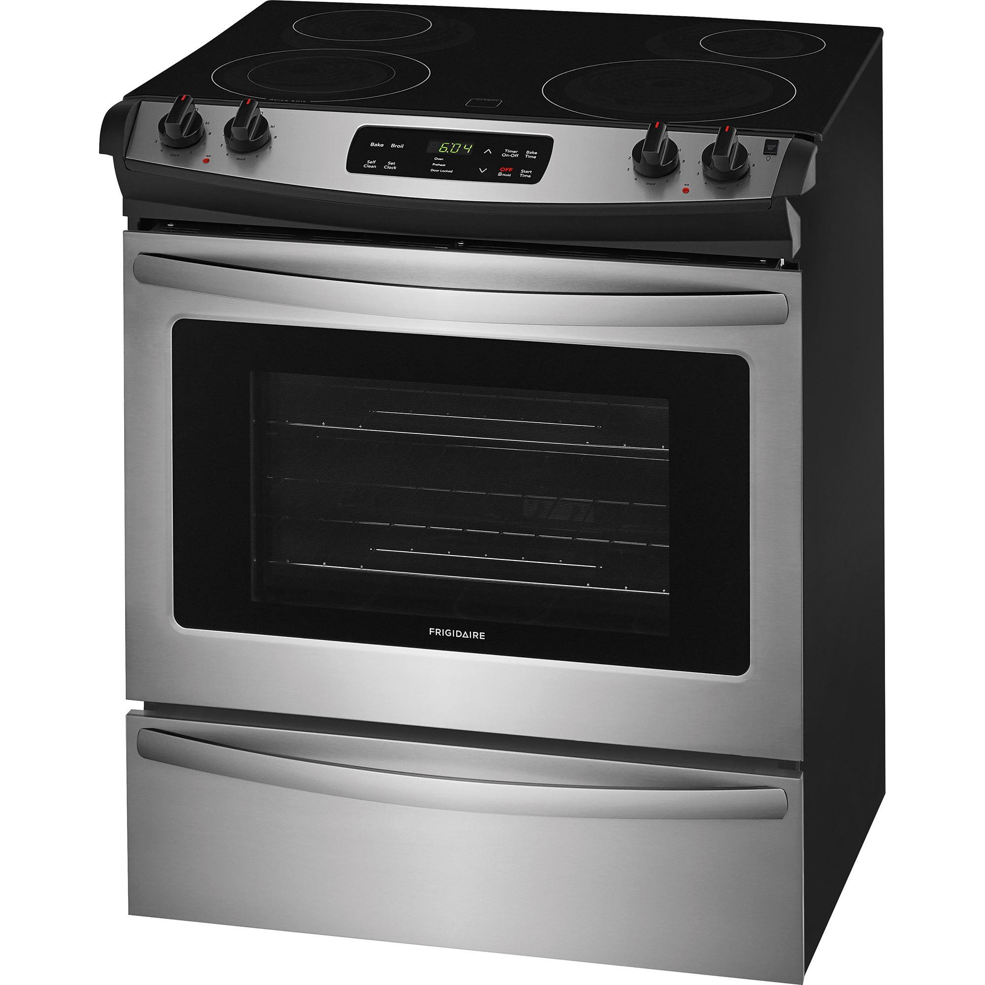  Frigidaire 30-inch Slide-In Electric range FFES3026TS IMAGE 2