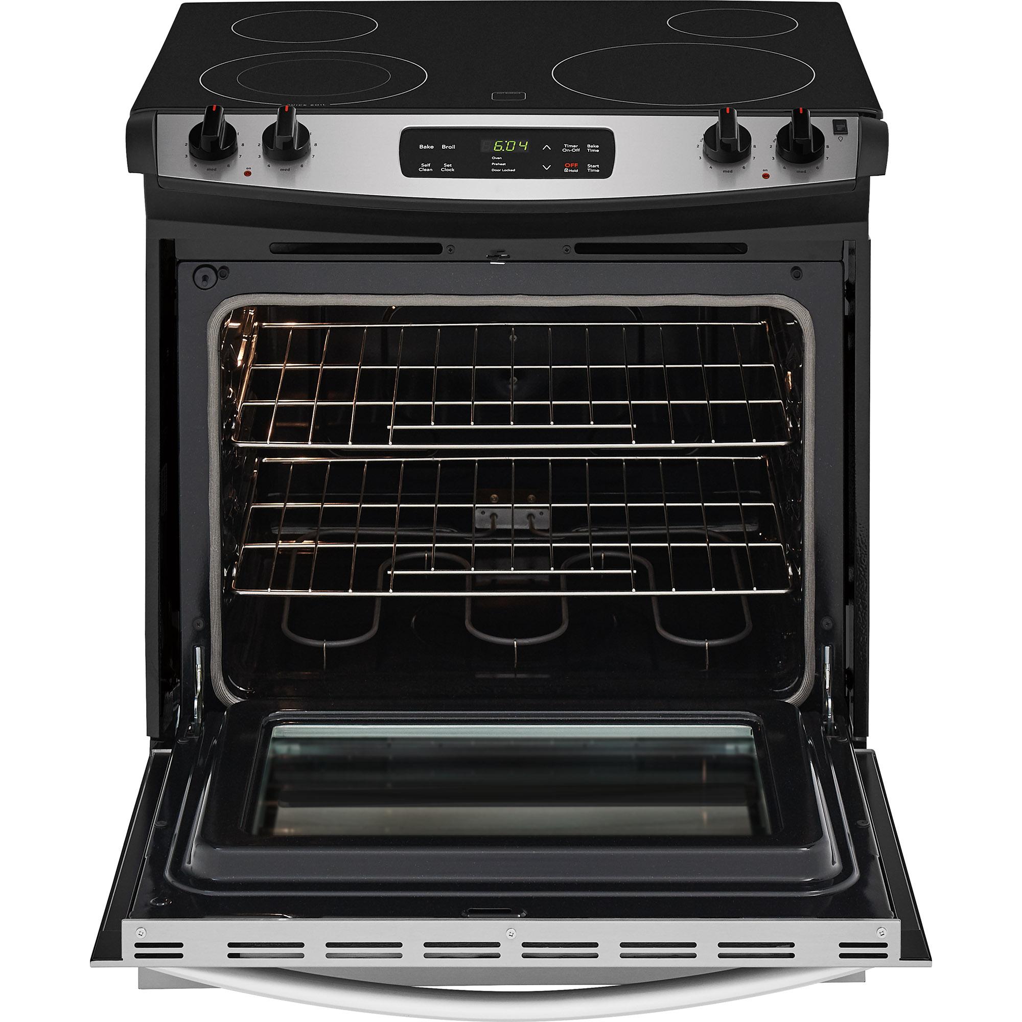  Frigidaire 30-inch Slide-In Electric range FFES3026TS IMAGE 3