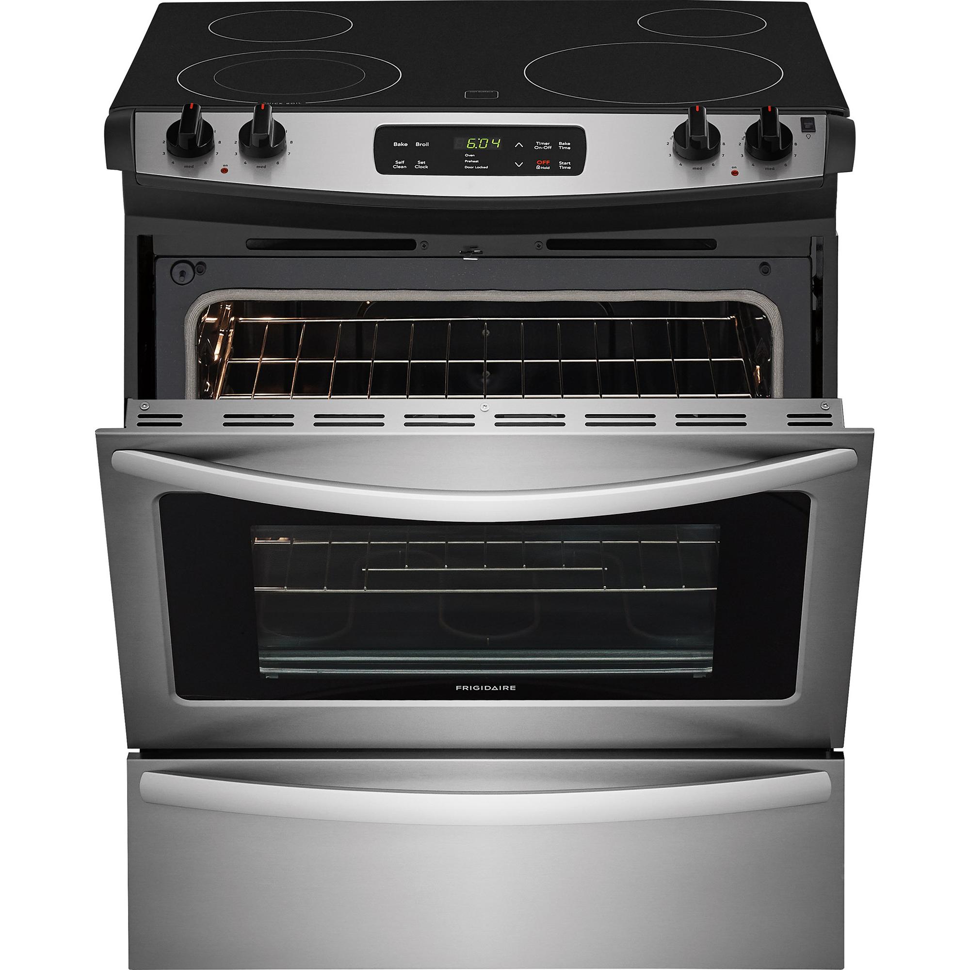  Frigidaire 30-inch Slide-In Electric range FFES3026TS IMAGE 4