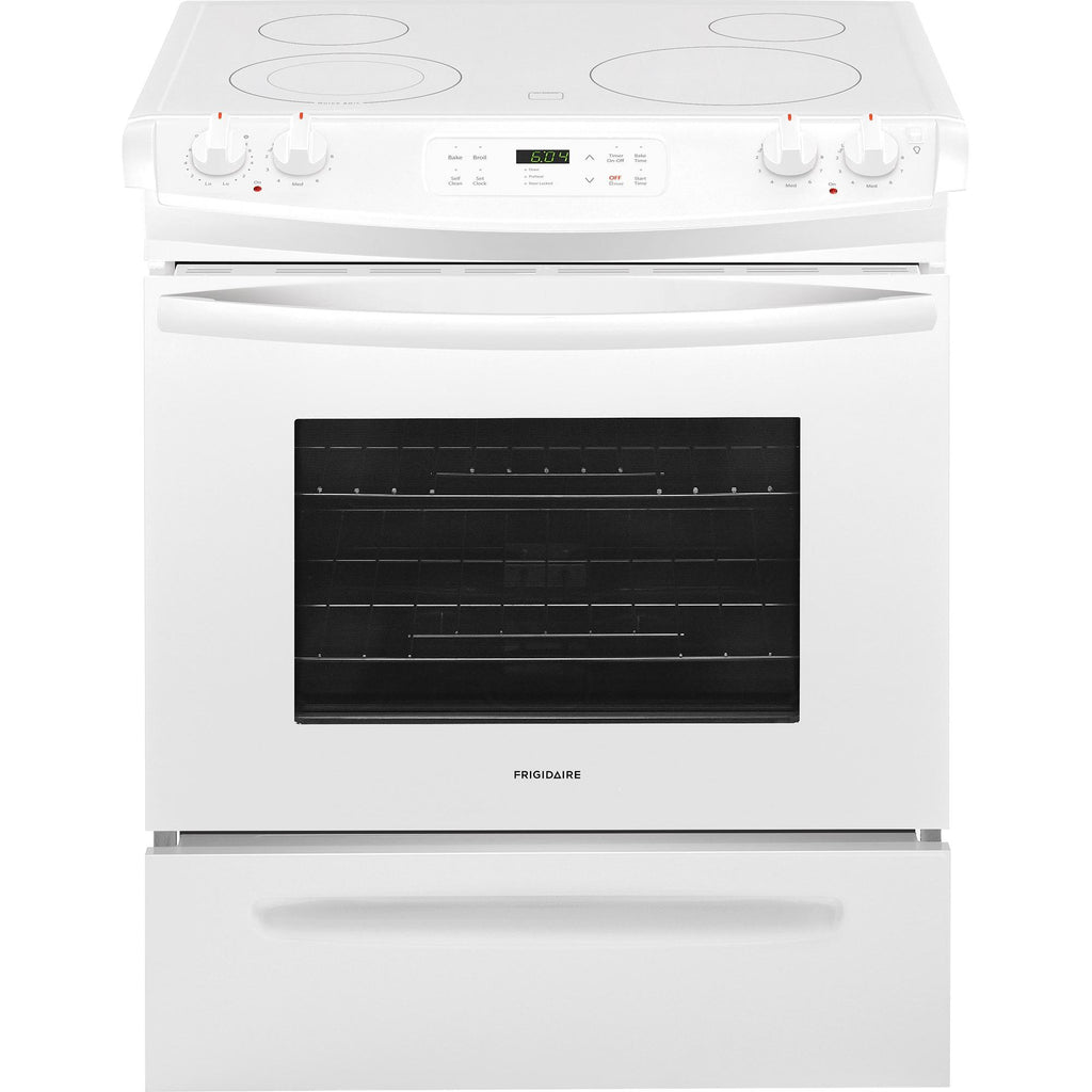  Frigidaire 30-inch Slide-In Electric range FFES3026TW IMAGE 1