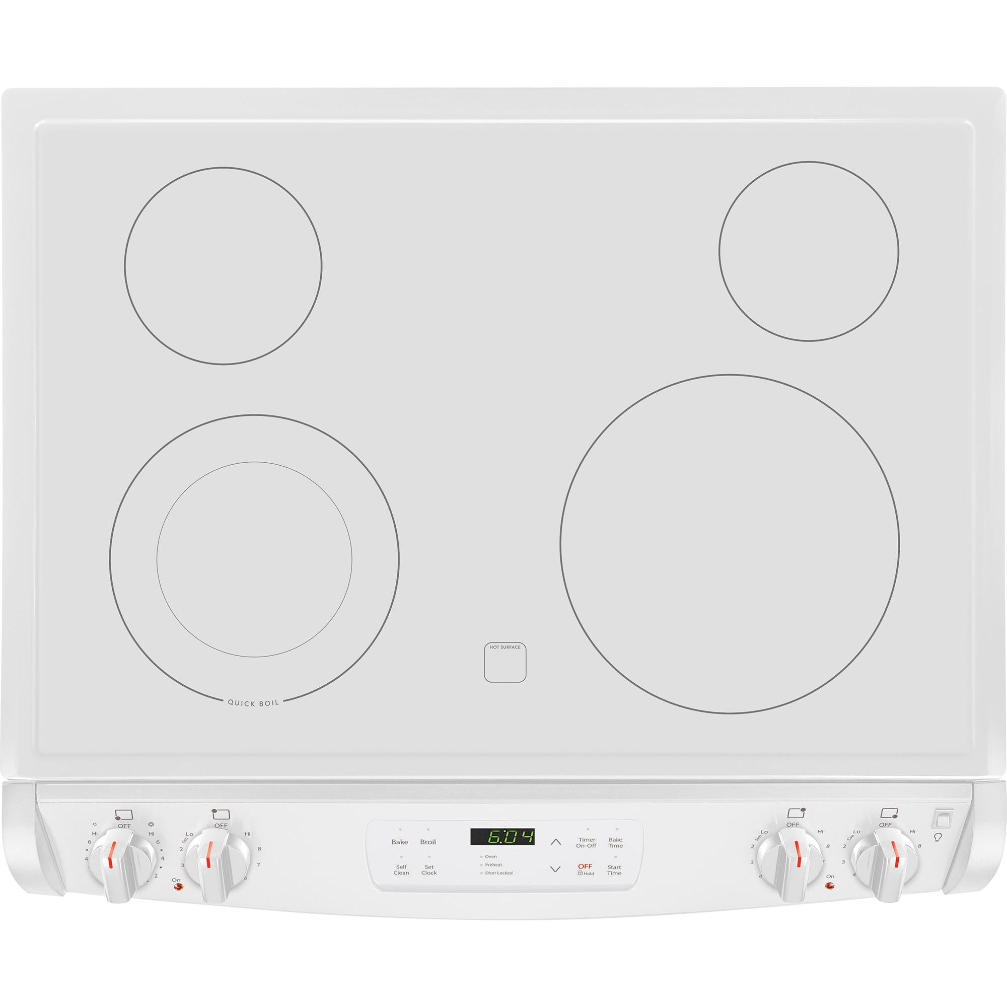  Frigidaire 30-inch Slide-In Electric range FFES3026TW IMAGE 5