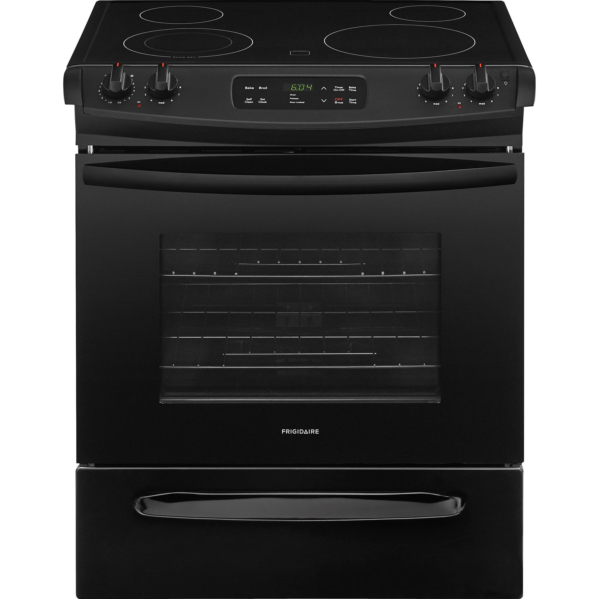  Frigidaire 30-inch Slide-In Electric range FFES3026TB IMAGE 1