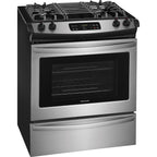  Frigidaire 30-inch Slide-In Gas Range FFGS3026TS IMAGE 2