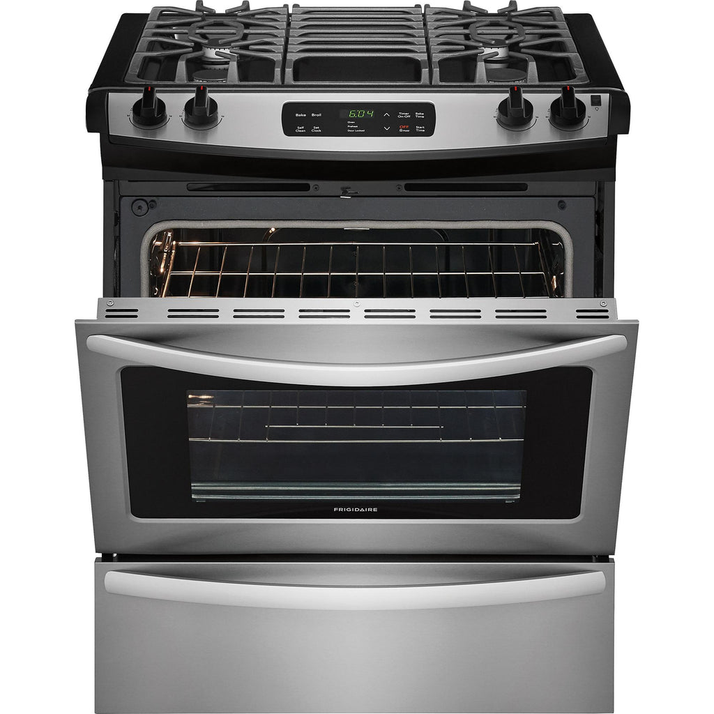  Frigidaire 30-inch Slide-In Gas Range FFGS3026TS IMAGE 5