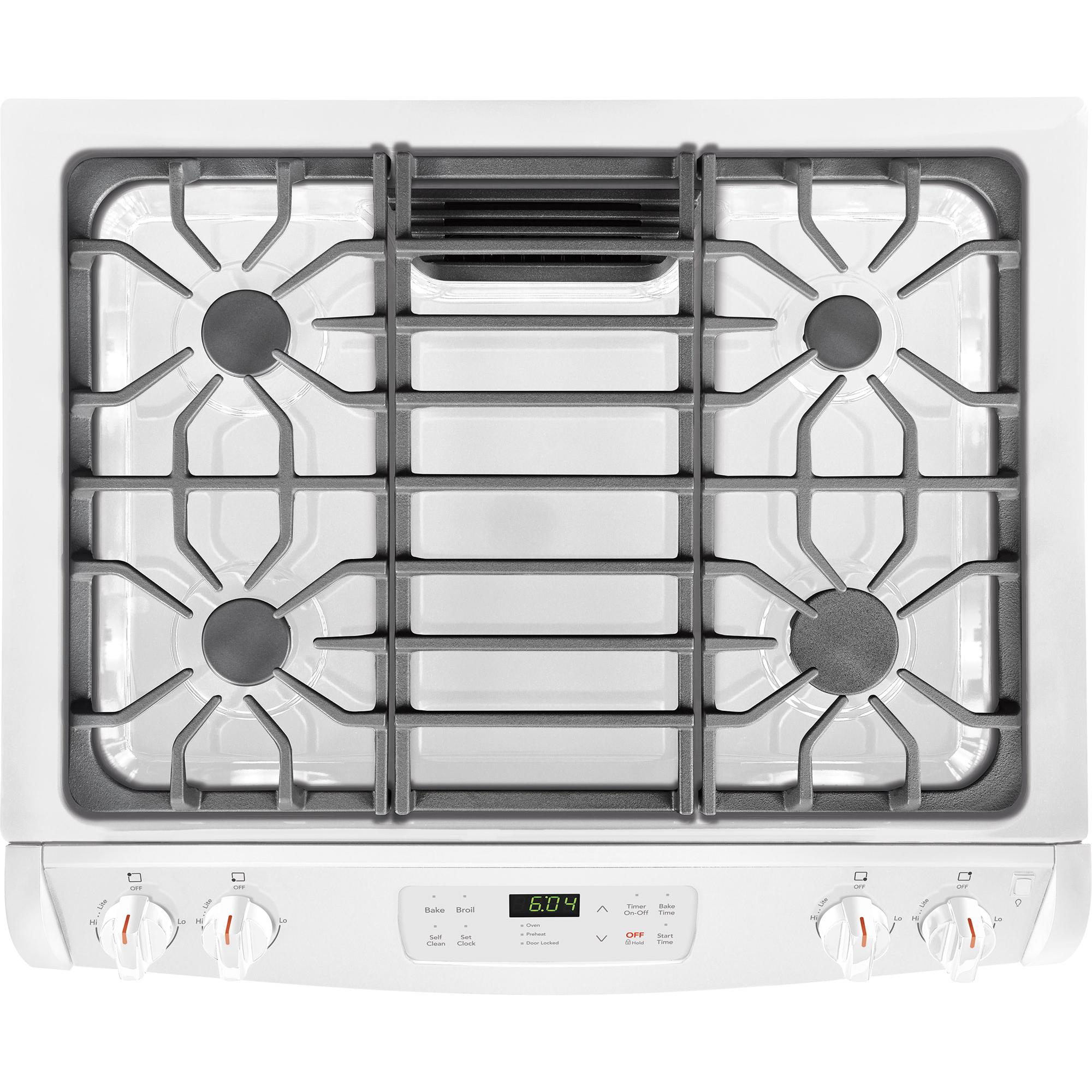  Frigidaire 30-inch Slide-In Gas Range FFGS3026TW IMAGE 6