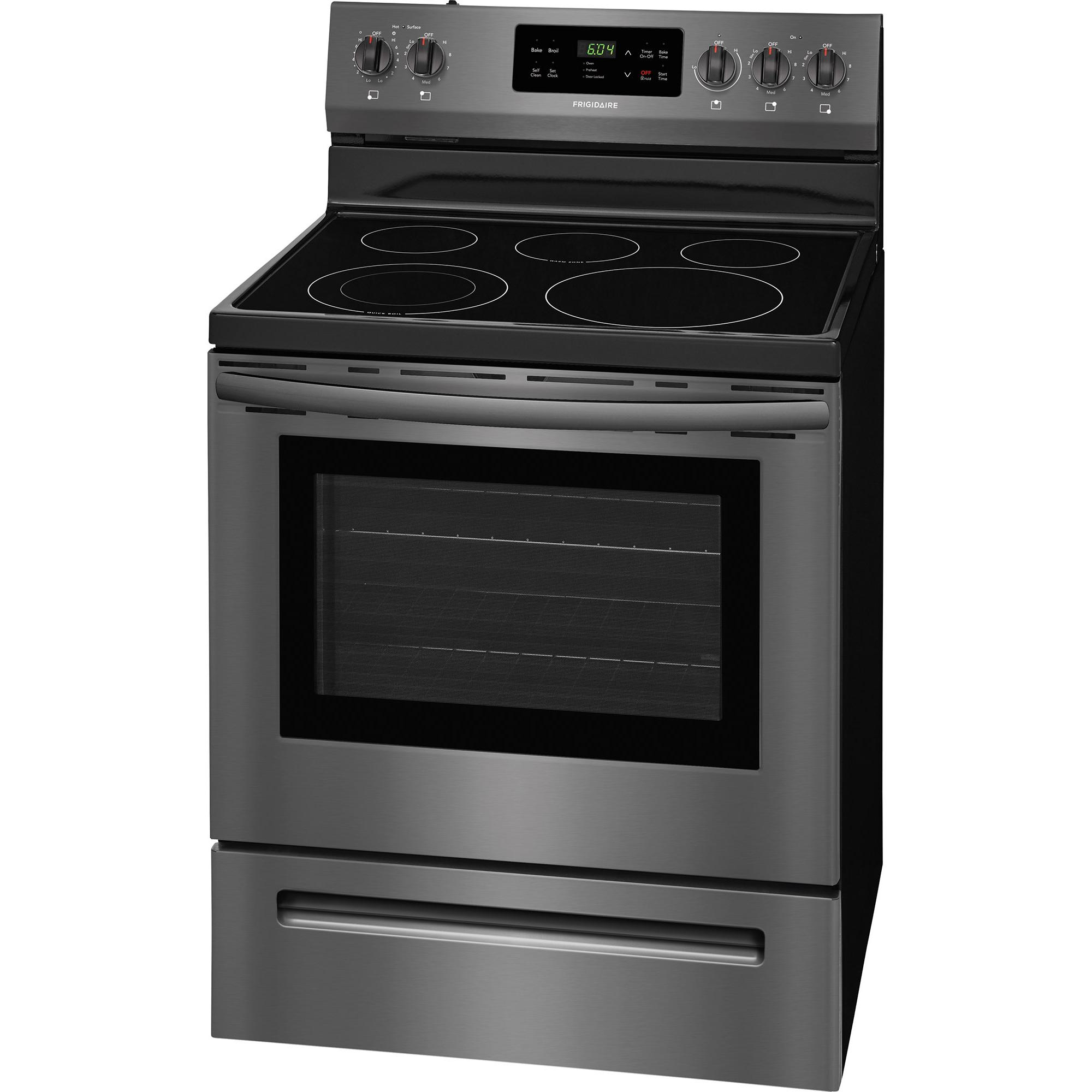  Frigidaire 30-inch Freestanding Electric Range with SpaceWise® Expandable Elements FFEF3054TD IMAGE 3