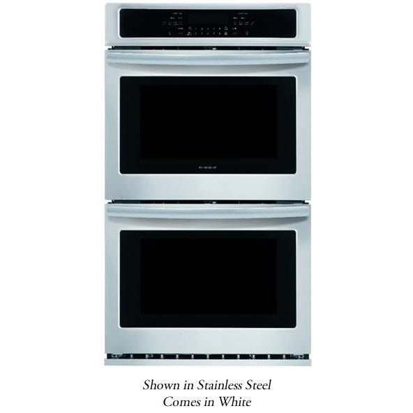  Frigidaire 27-inch, 3.8 cu. ft. Double Wall Oven FFET2726TW IMAGE 1