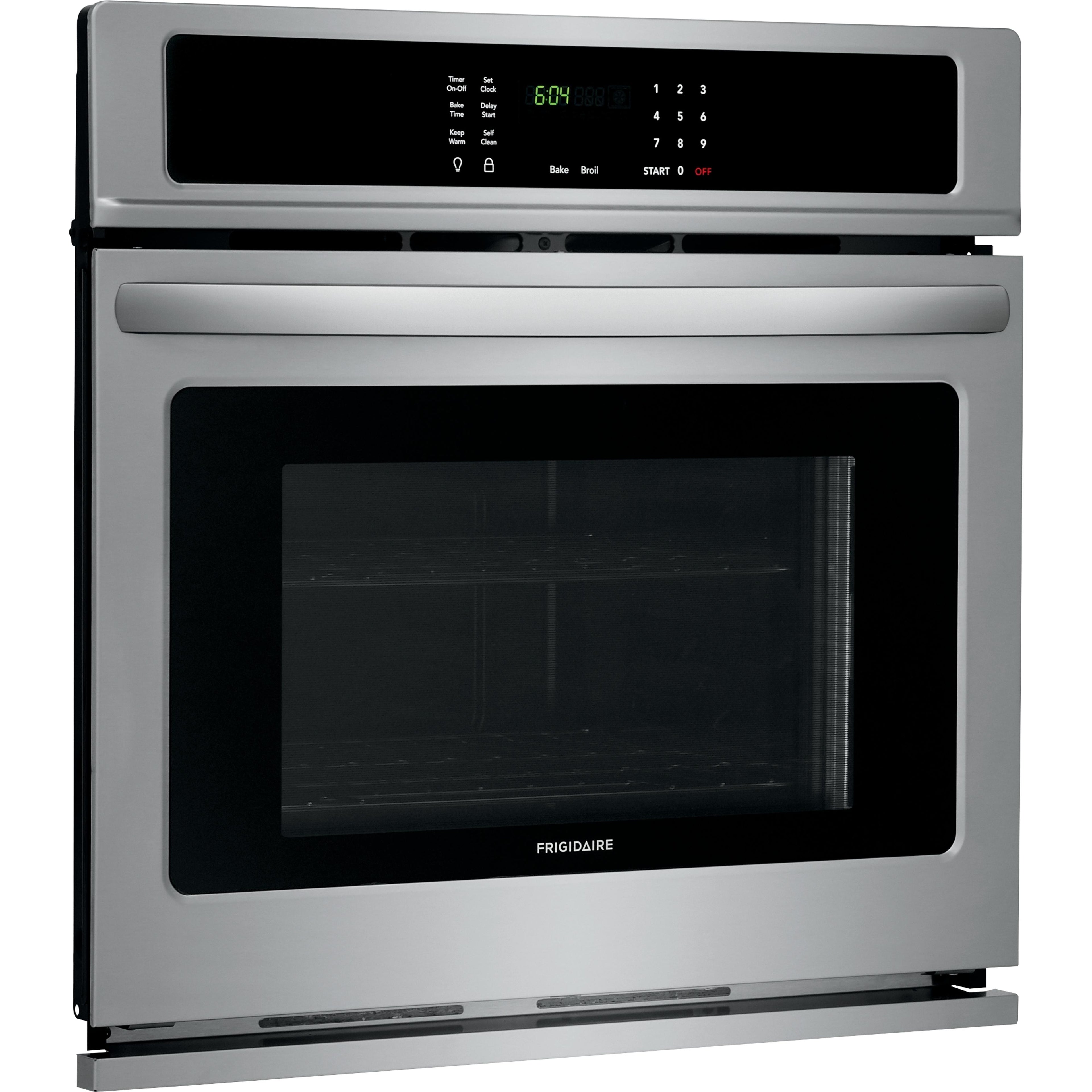  Frigidaire 27-inch, 3.8 cu. ft. Single Wall Oven FFEW2726TS IMAGE 2