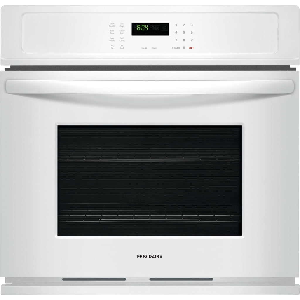  Frigidaire 27-inch, 3.8 cu. ft. Single Wall Oven FFEW2726TW IMAGE 1