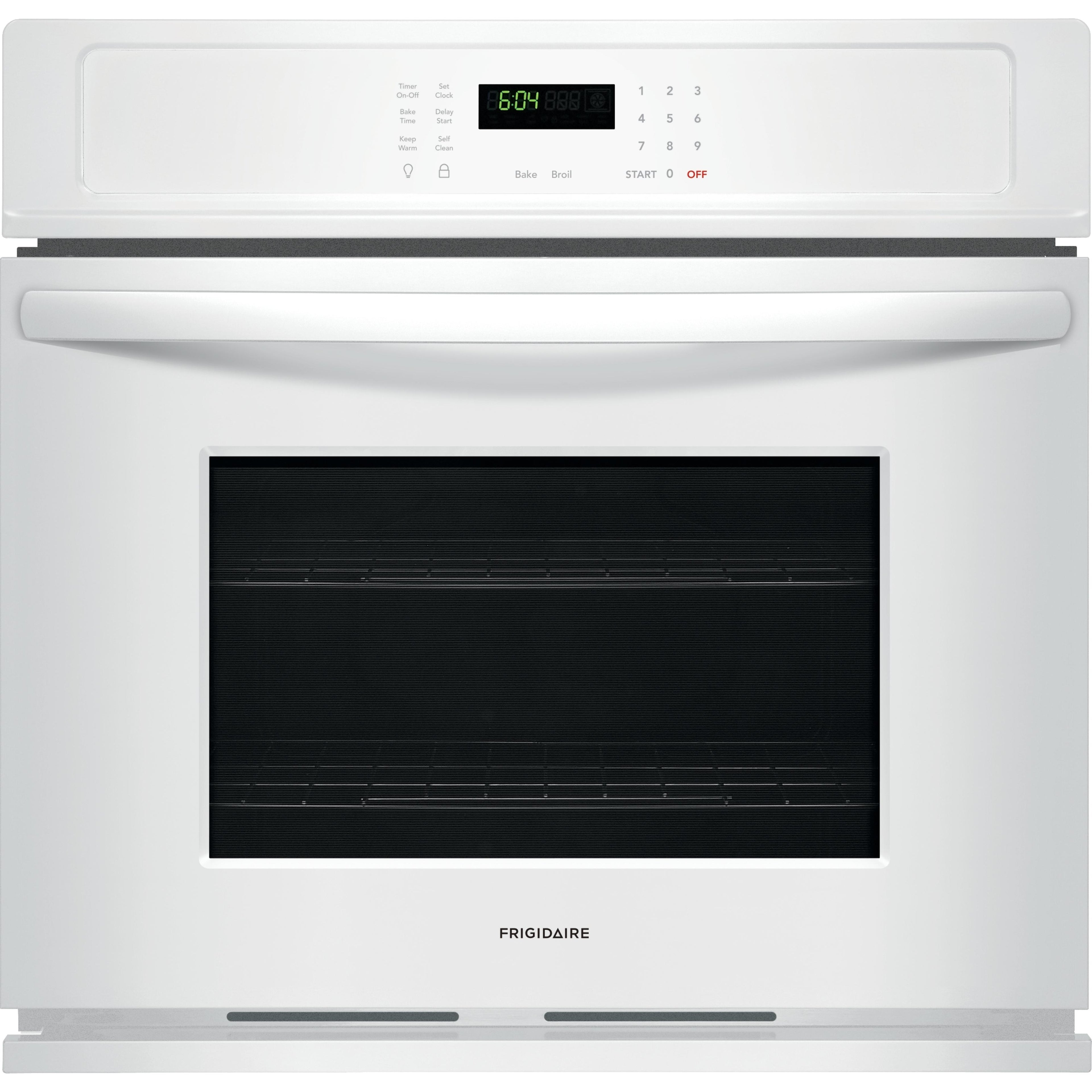  Frigidaire 27-inch, 3.8 cu. ft. Single Wall Oven FFEW2726TW IMAGE 1