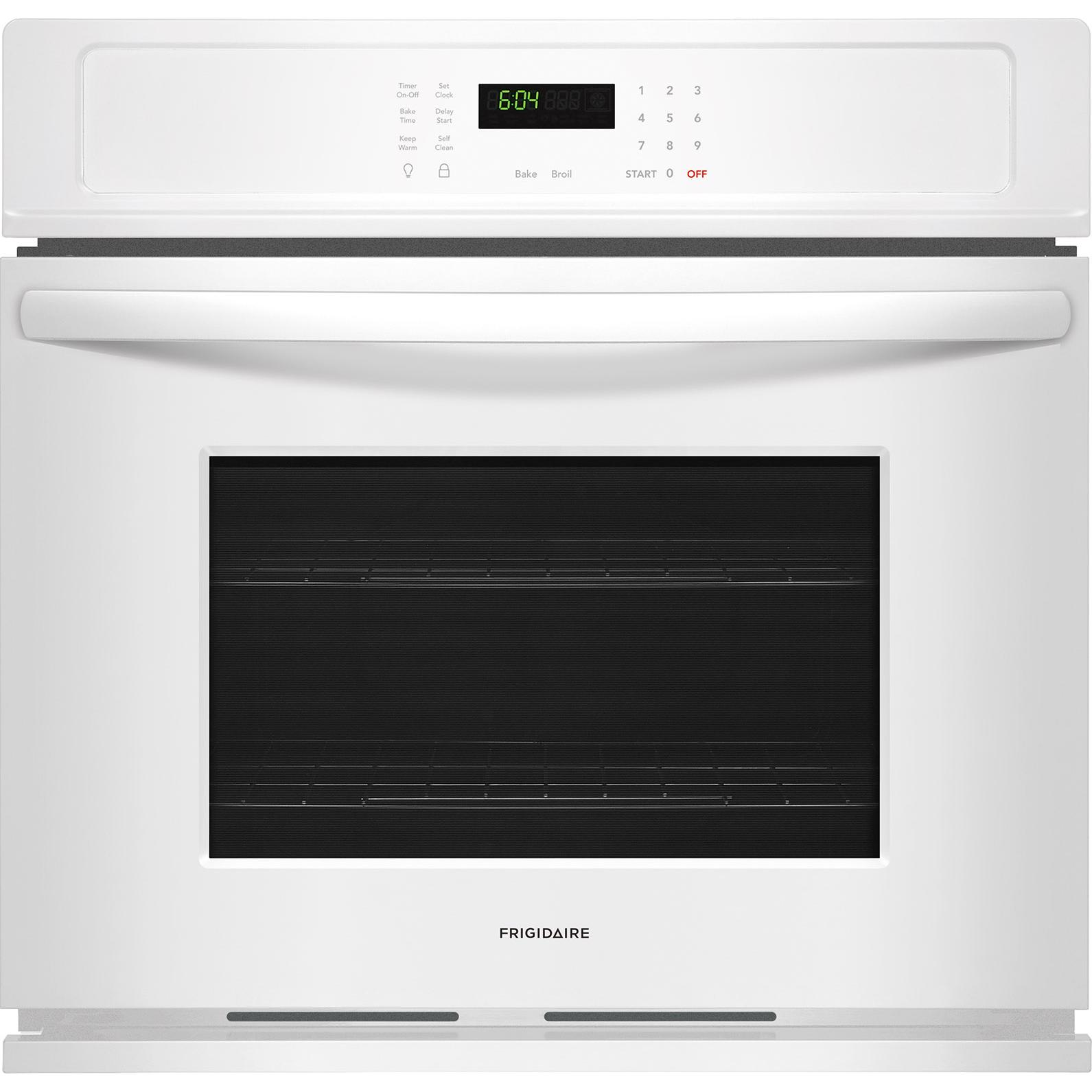  Frigidaire 30-inch, 4.6 cu. ft. Built-In Single Wall Oven FFEW3026TW IMAGE 1