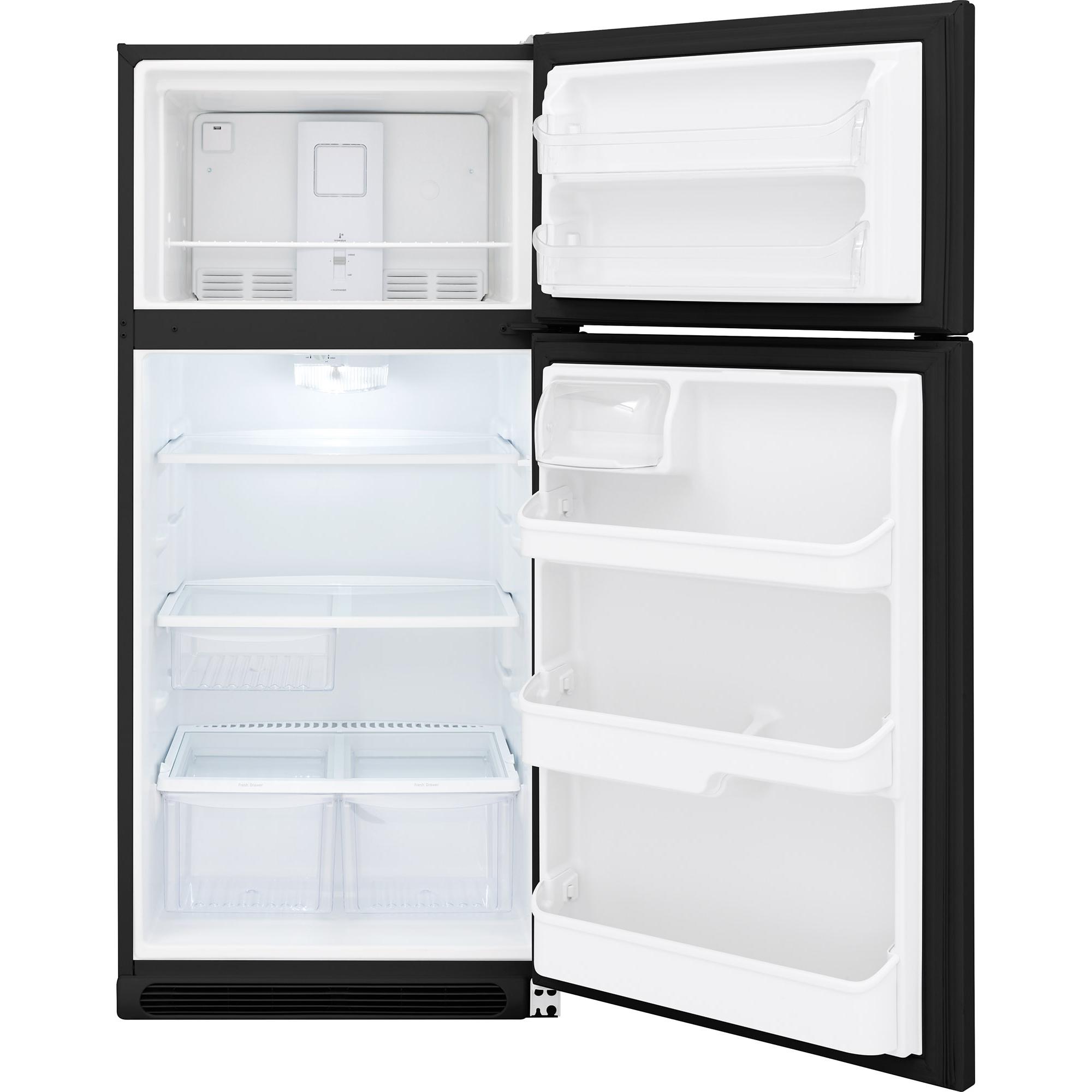  Frigidaire 30-inch, 18 cu.ft. Freestanding Top Freezer Refrigerator with LED Lighting FFHT1832TE IMAGE 4