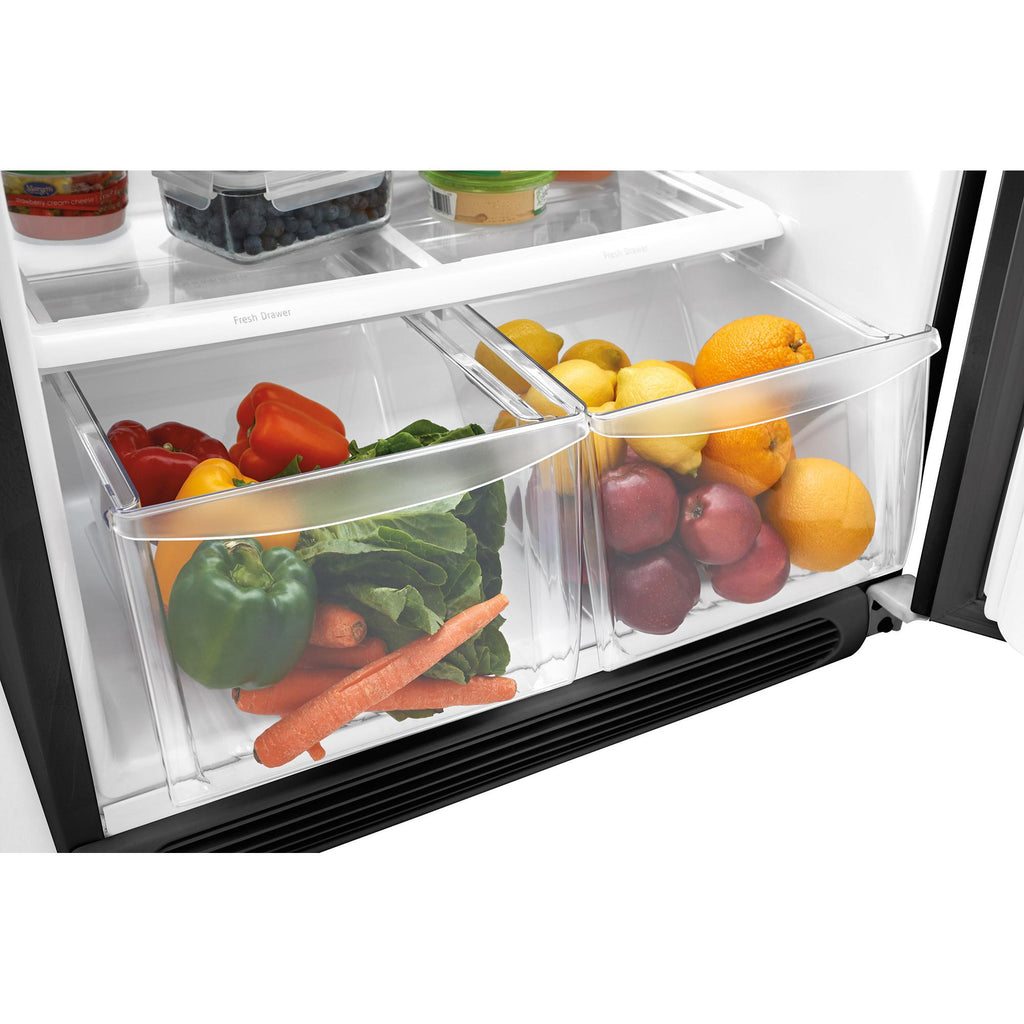  Frigidaire 30-inch, 18 cu.ft. Freestanding Top Freezer Refrigerator with LED Lighting FFHT1832TE IMAGE 8