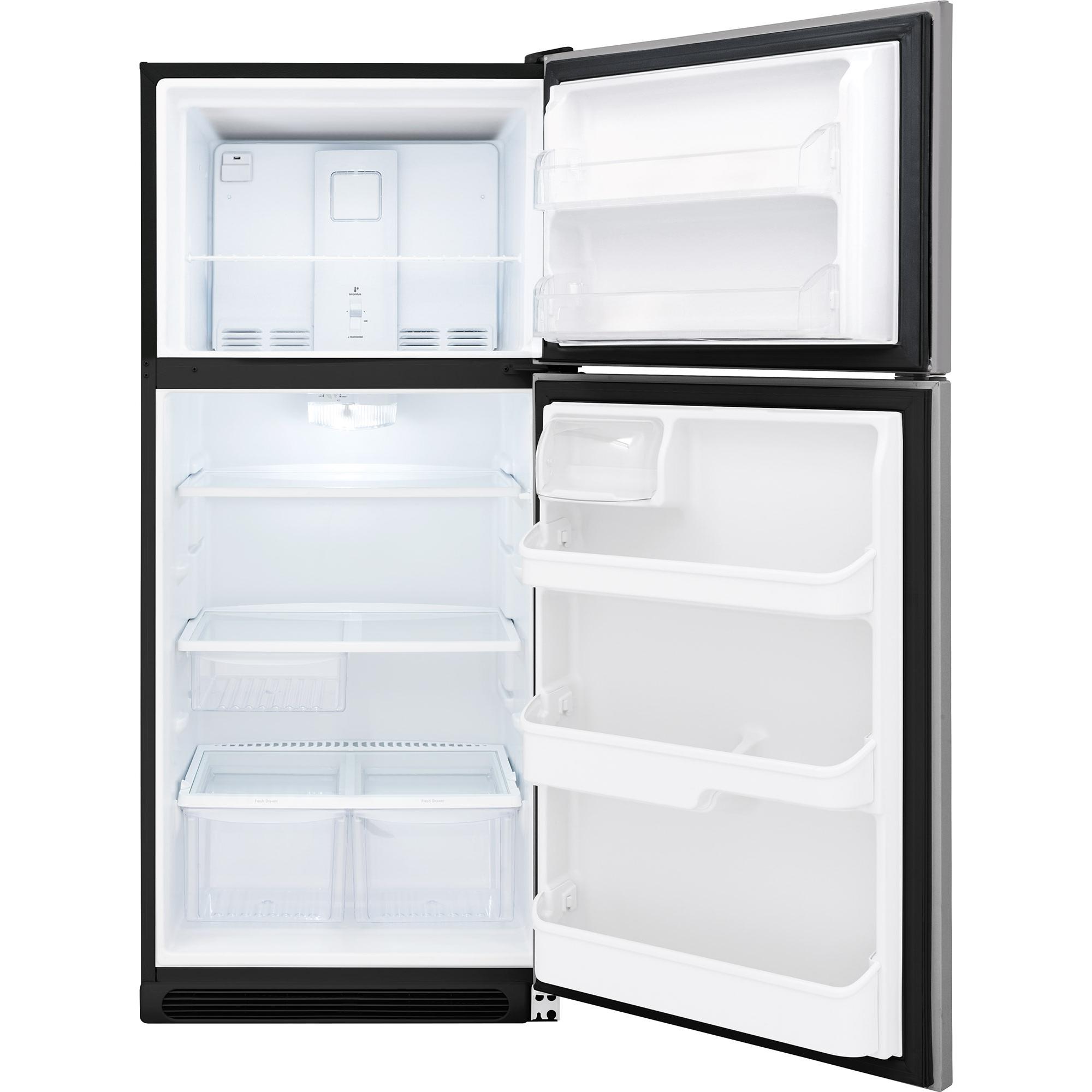  Frigidaire 30-inch, 20.0 cu.ft. Freestanding Top Freezer Refrigerator with LED Lighting FFHT2032TM IMAGE 2