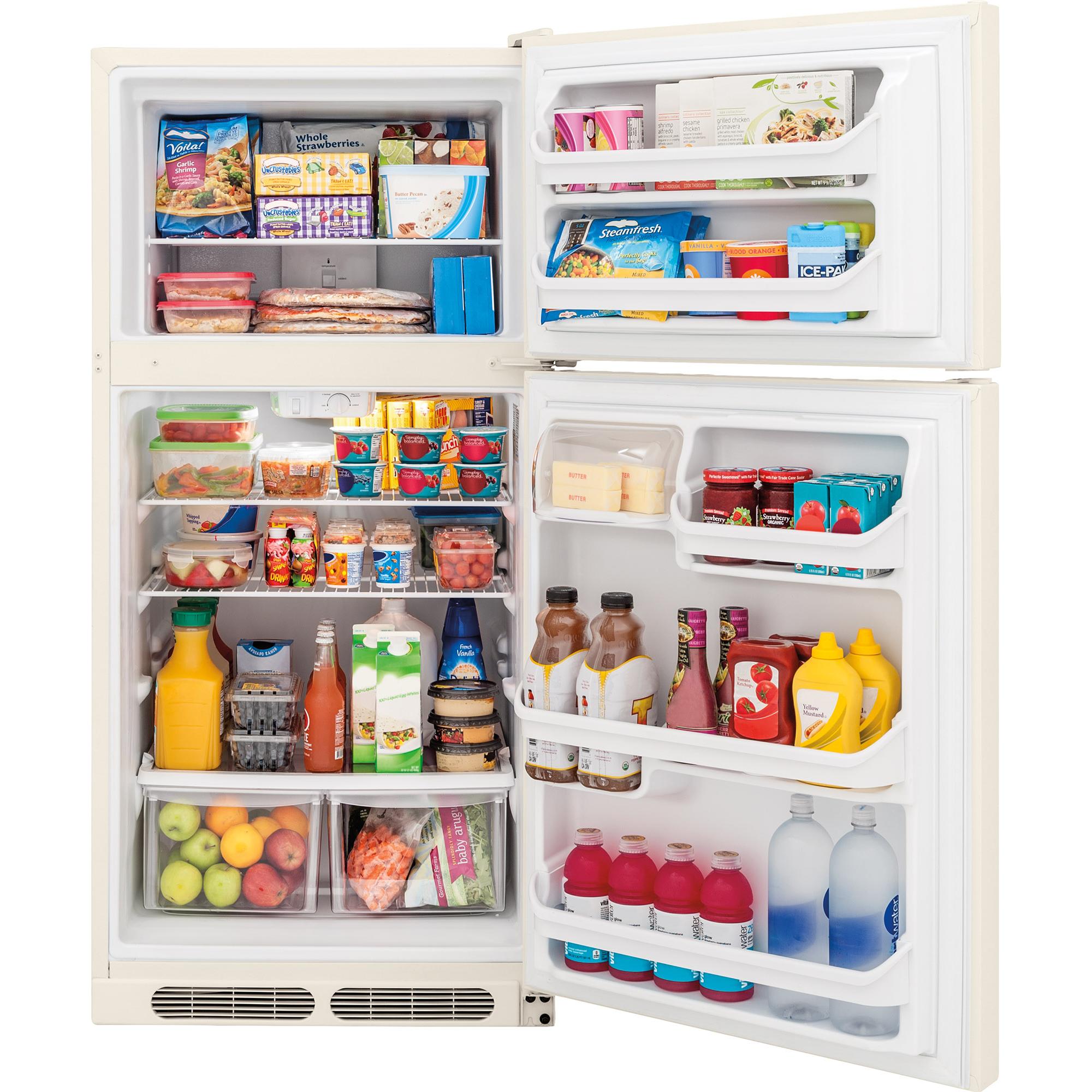  Frigidaire 28-inch, 16.3 cu.ft. Freestanding Top Freezer Refrigerator with Store-More™ Humidity-Controlled Crisper Drawers FFHT1614TQ IMAGE 10