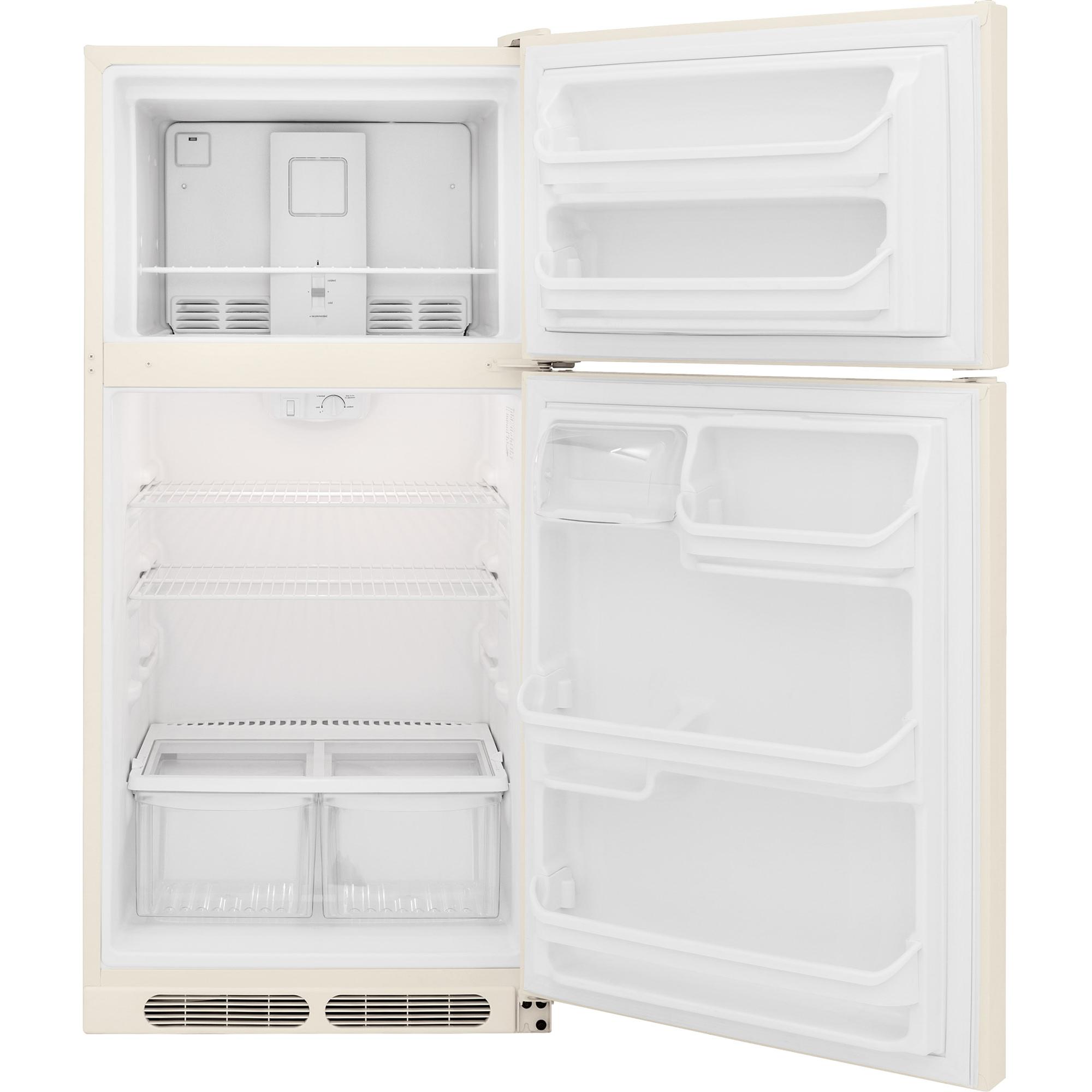  Frigidaire 28-inch, 16.3 cu.ft. Freestanding Top Freezer Refrigerator with Store-More™ Humidity-Controlled Crisper Drawers FFHT1614TQ IMAGE 9