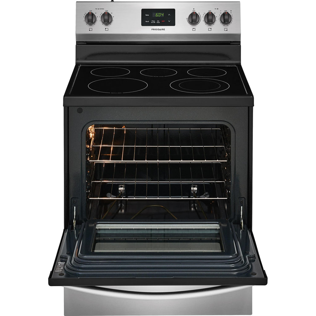  Frigidaire 30-inch Freestanding Electric Range with SpaceWise® Elements FFEF3052TS IMAGE 2